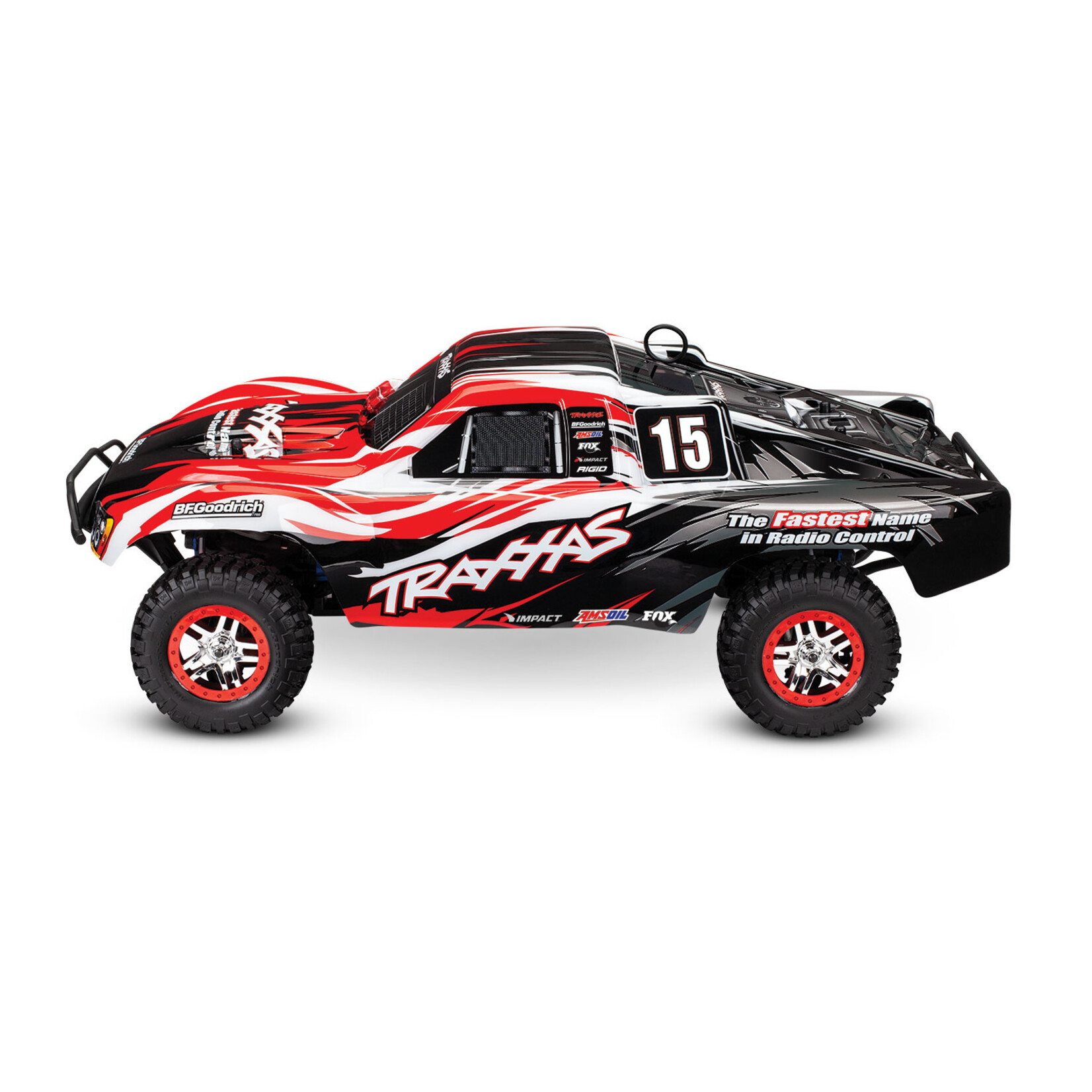 Traxxas 1/10 Slayer Pro 4X4 Nitro Short Course Race Truck - Red