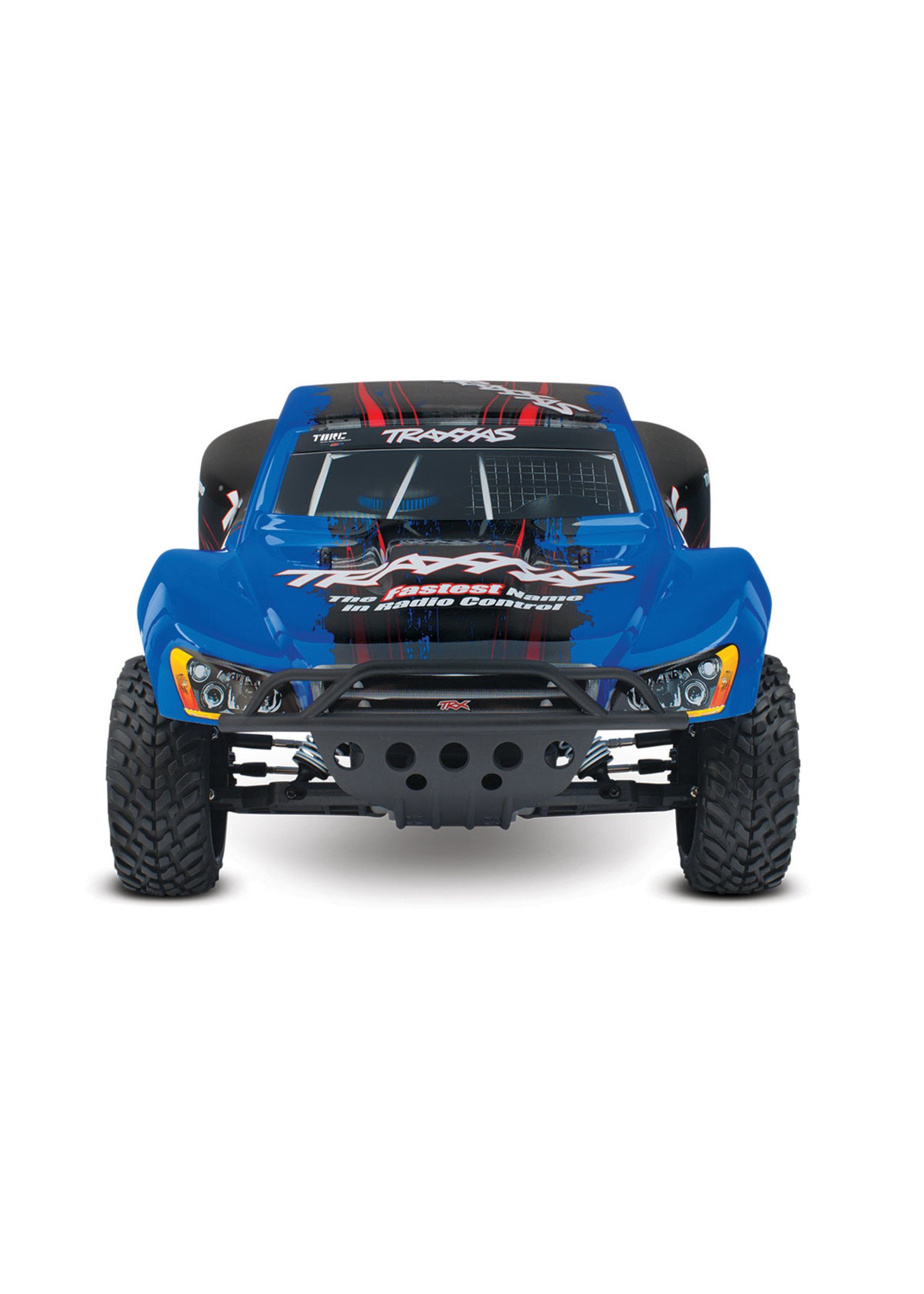 Traxxas Nitro Slash: Powered 2WD Short Course Racing Truck with TQ 2.4 GHz  Radio & TSM (1/10 Scale), Blue