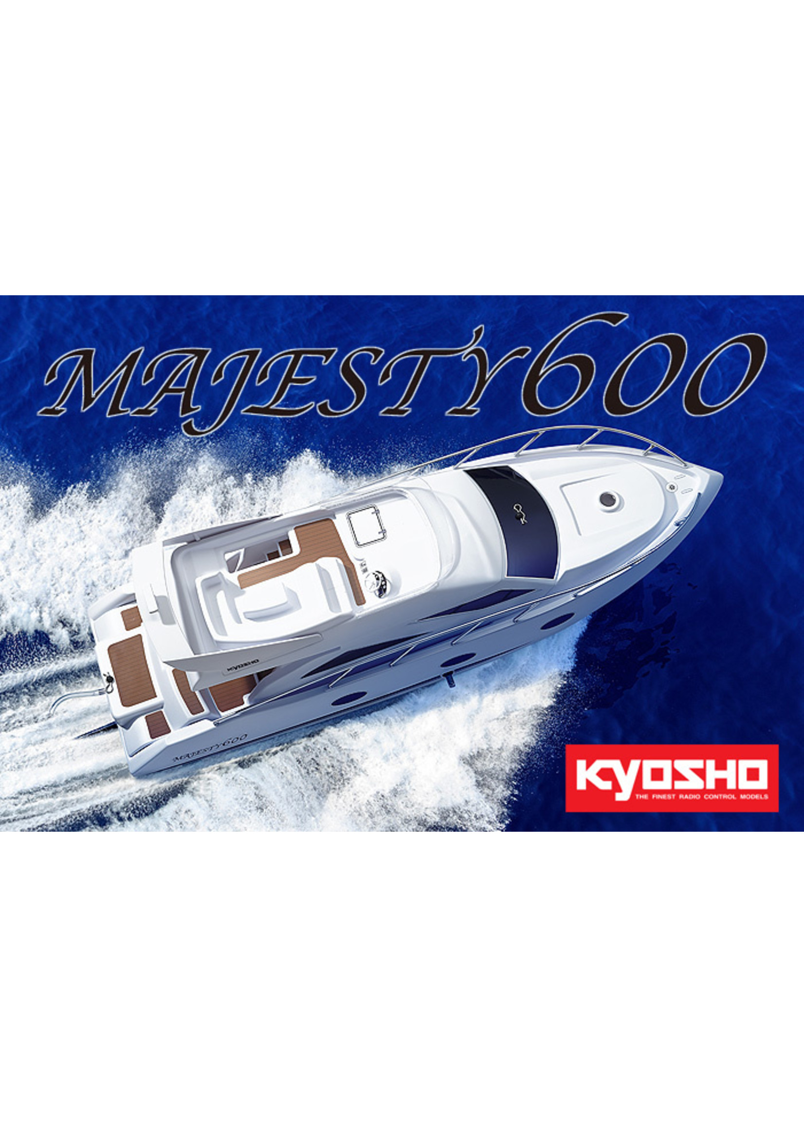 Kyosho 40133 - EP Majesty 600 Readyset KT-213P+