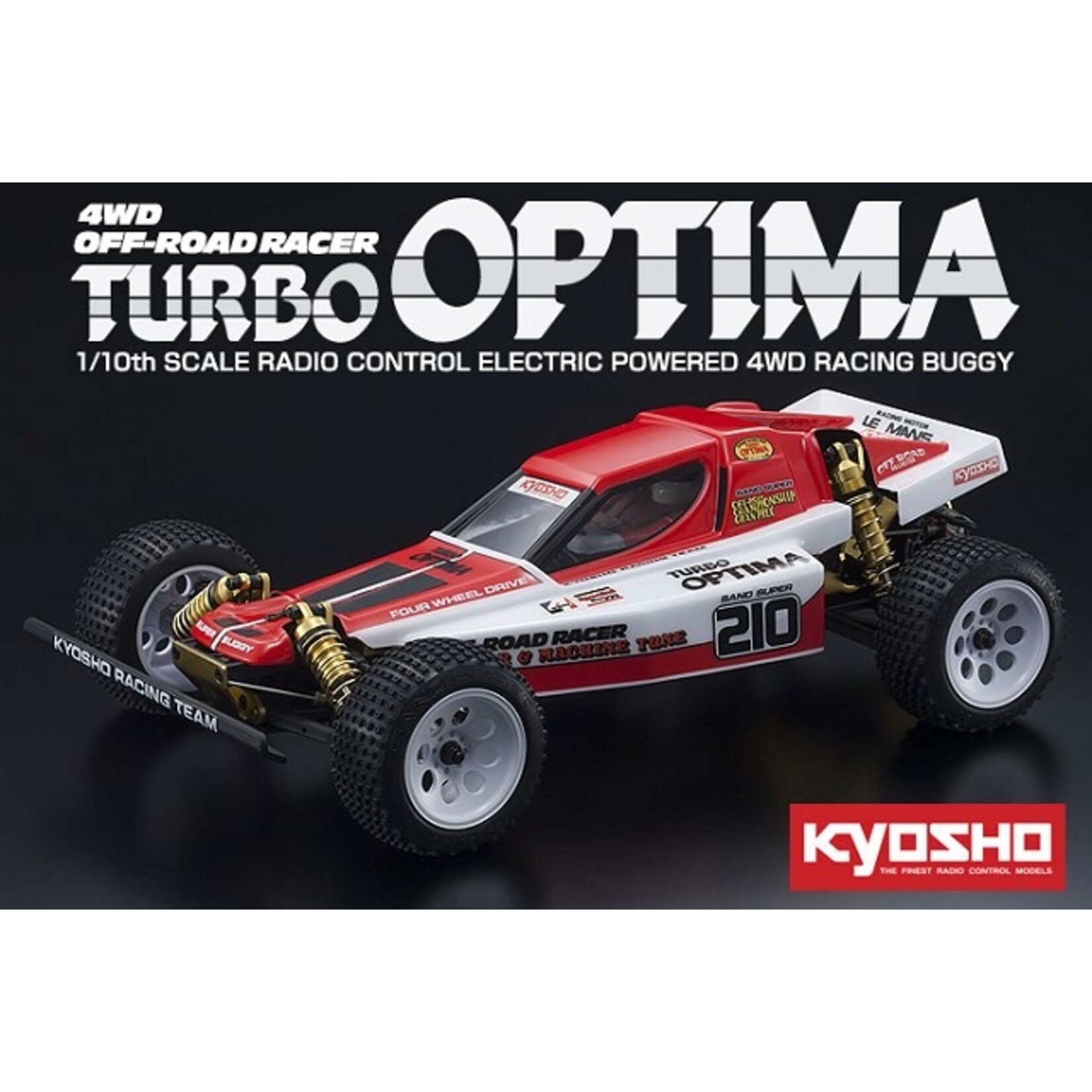 Kyosho 1/10 Turbo Optima Gold 4WD Kit