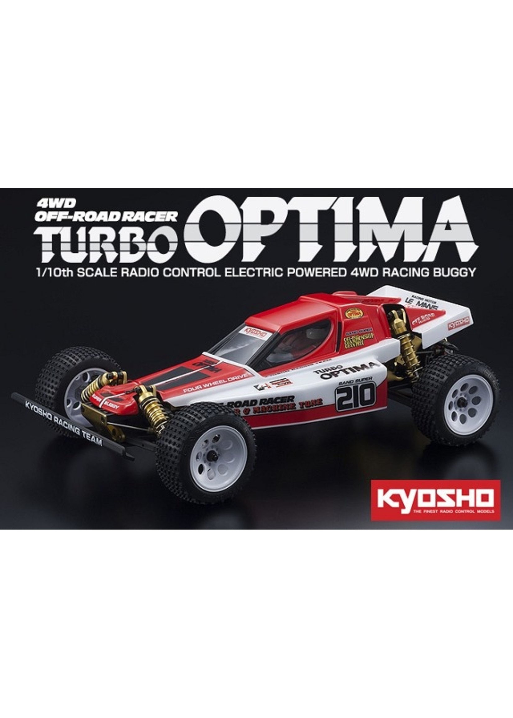 Kyosho 1/10 Turbo Optima Gold 4WD Kit