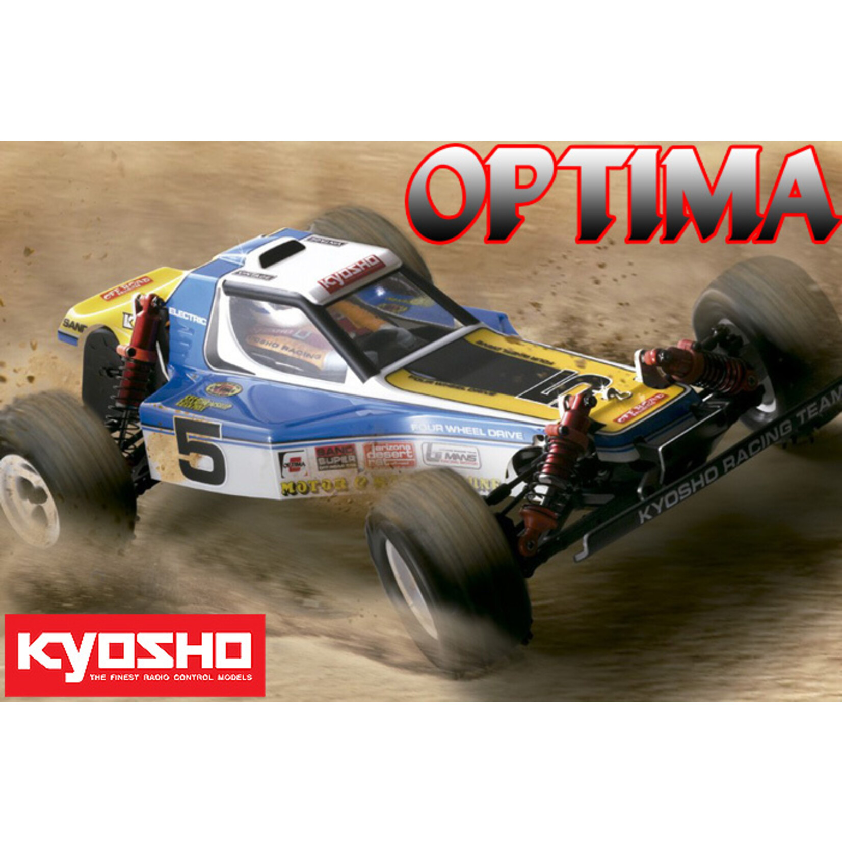 Kyosho 1/10 Optima 4WD Buggy Kit