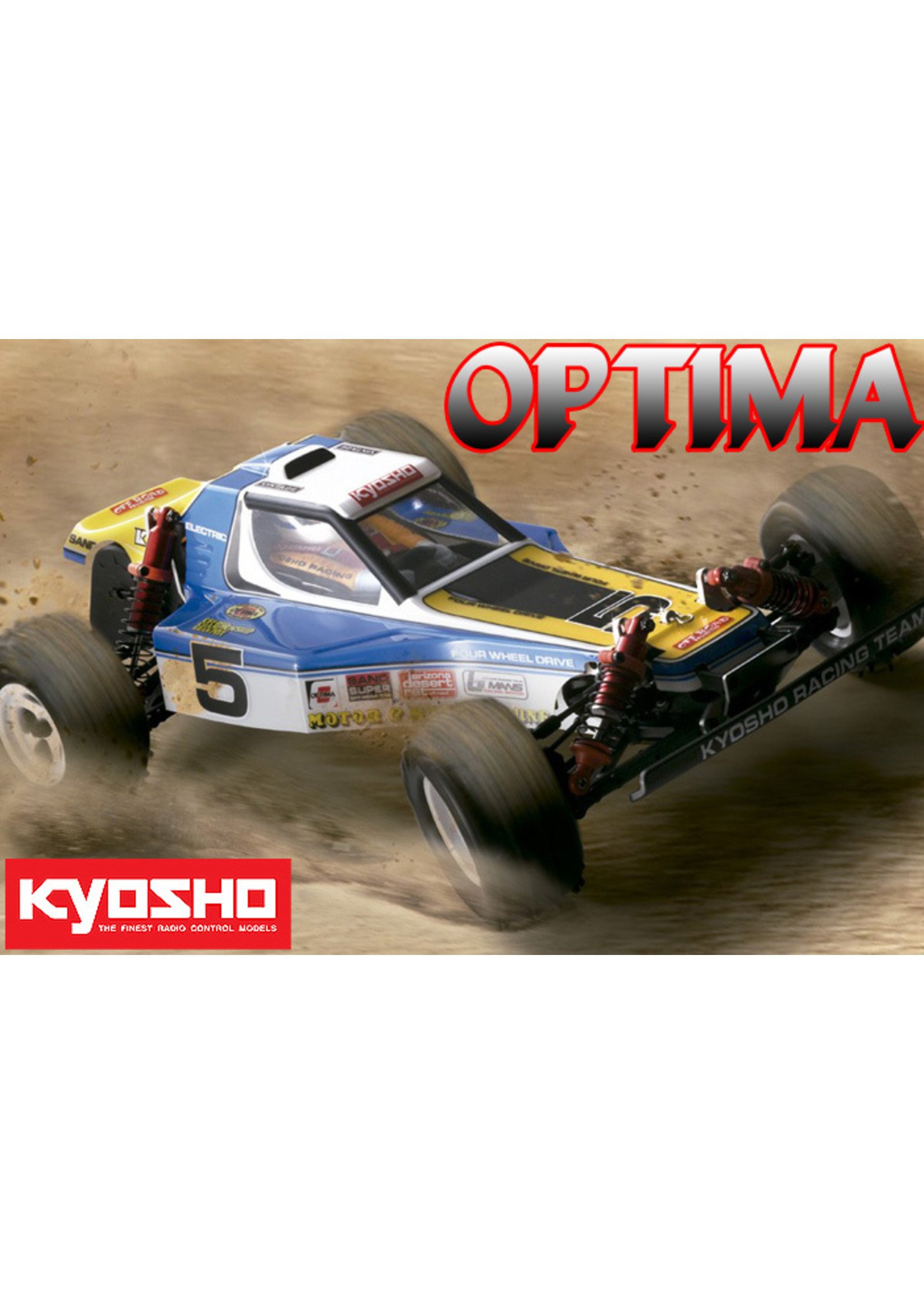 Kyosho 1/10 Optima 4WD Buggy Kit