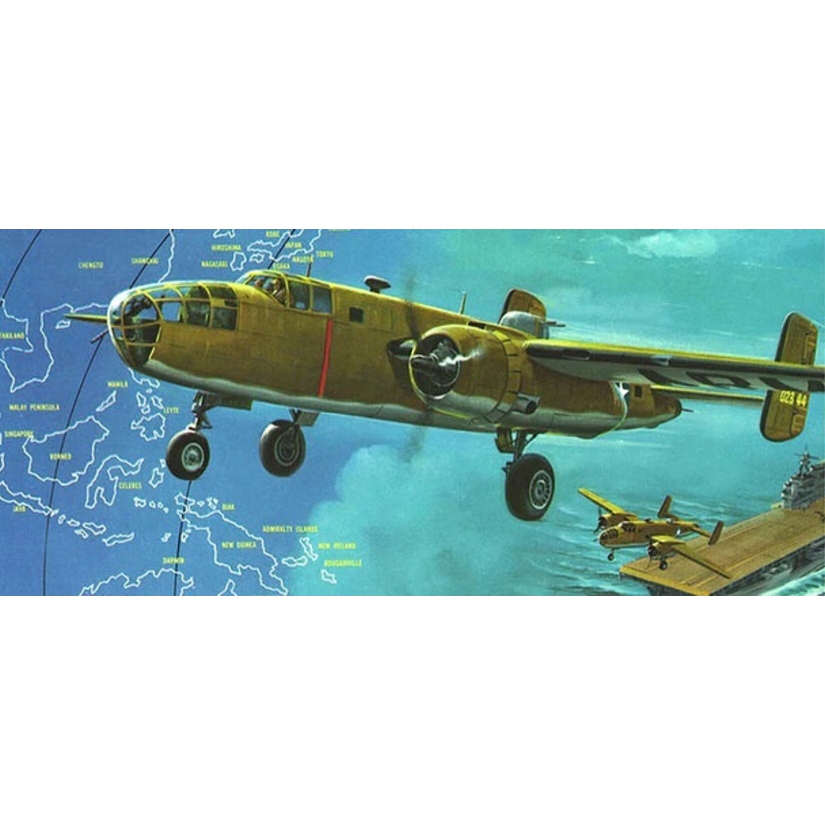 Atlantis 216 - 1/64 B-25 Mitchell Bomber Flying Dragon