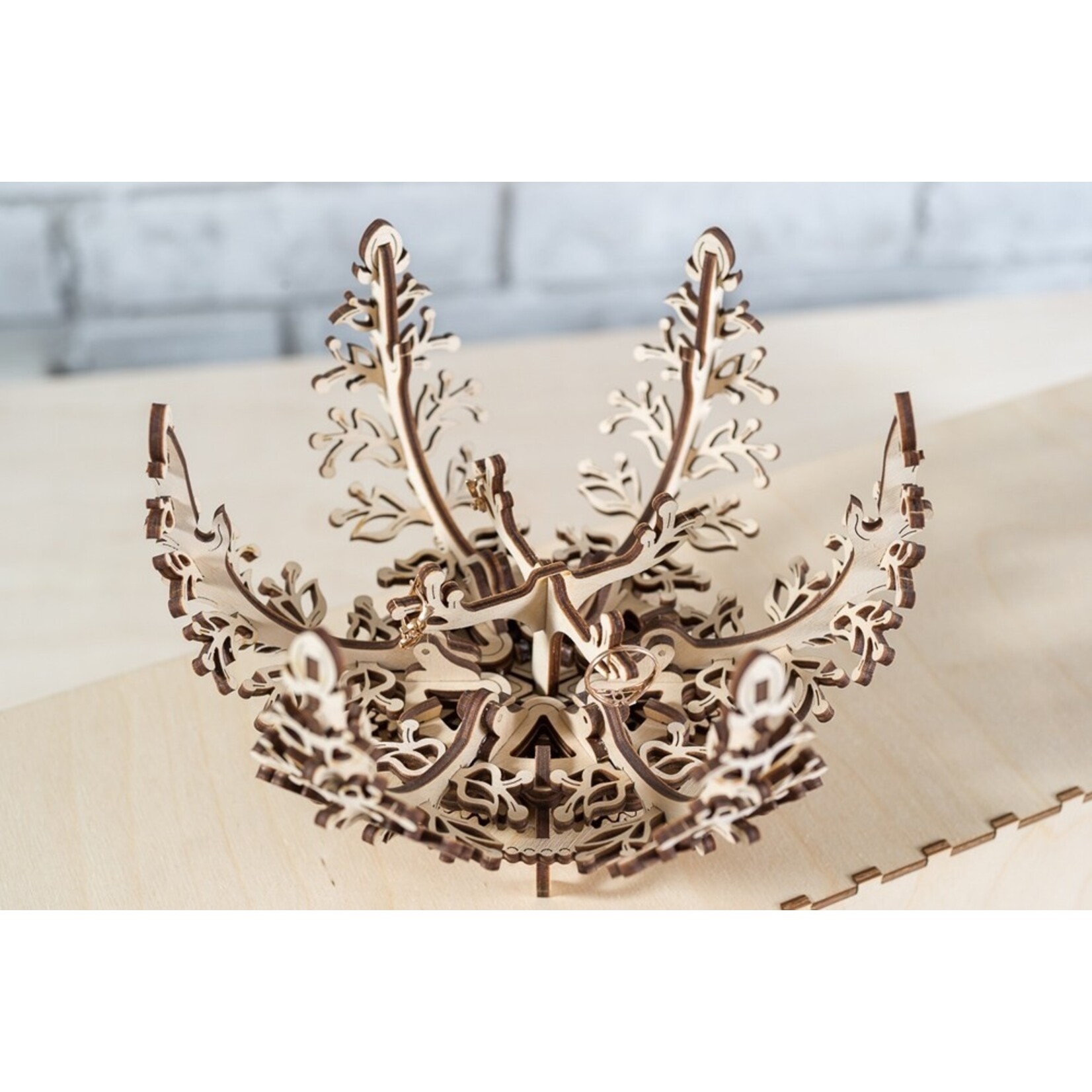UGears Mechanical Flower