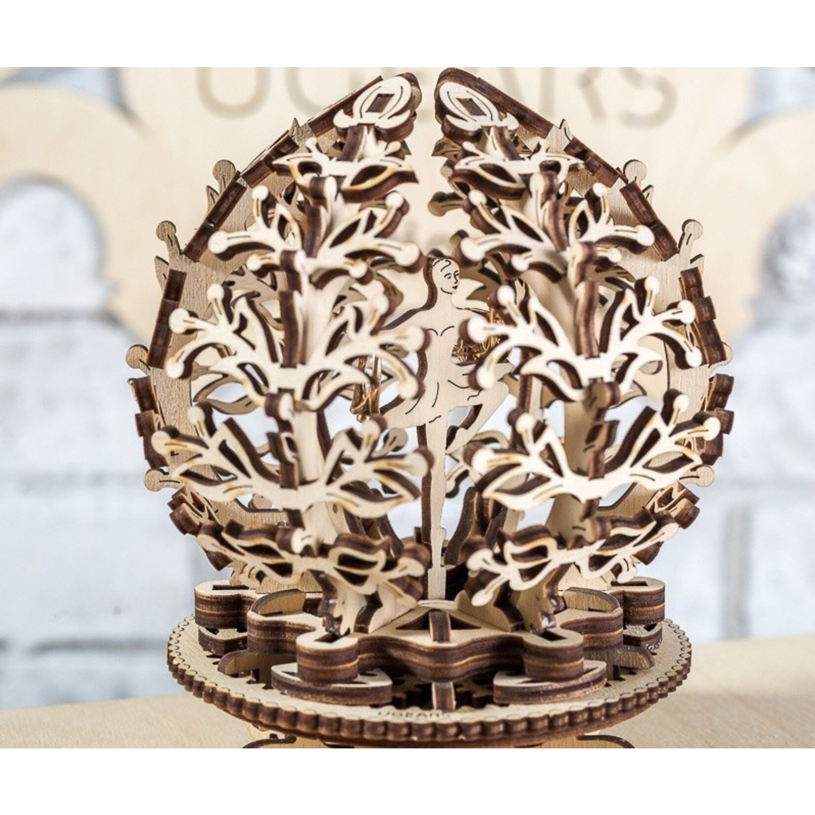 UGears Mechanical Flower