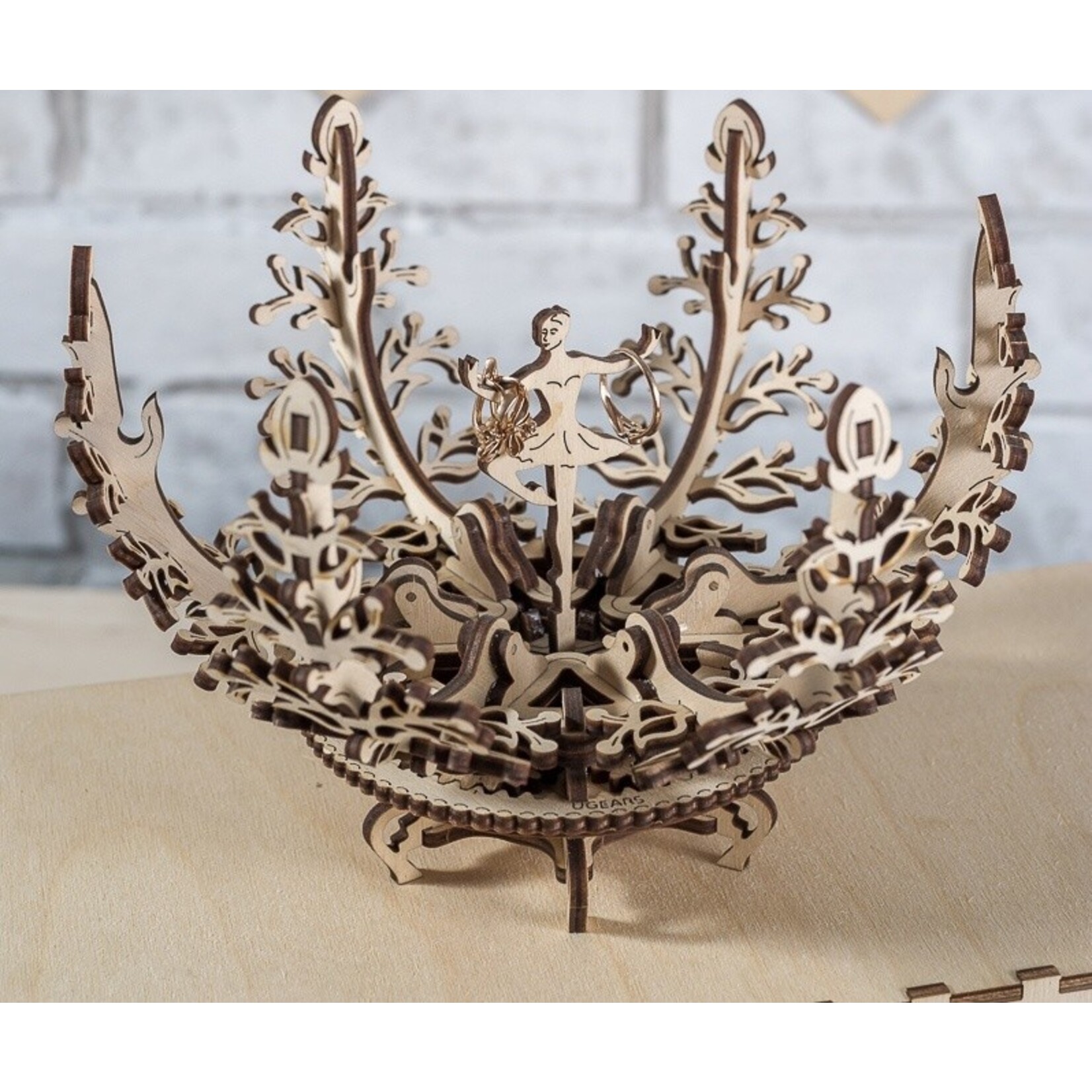 UGears Mechanical Flower