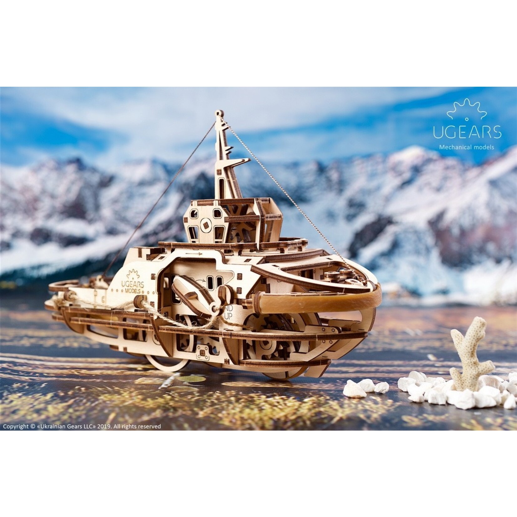 UGears Tugboat