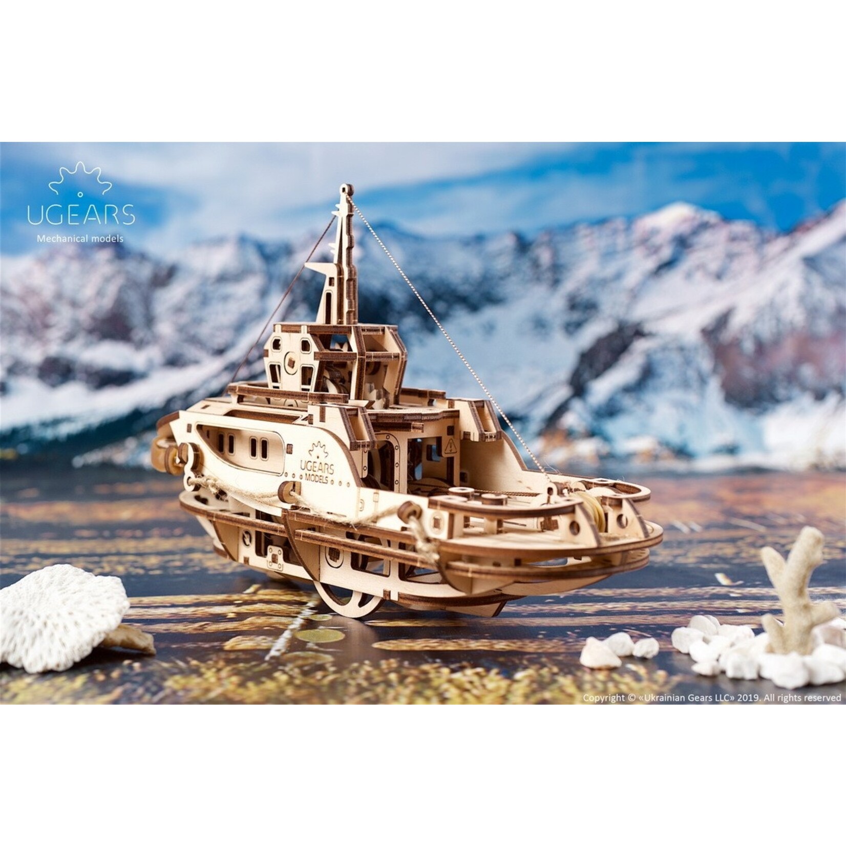 UGears Tugboat