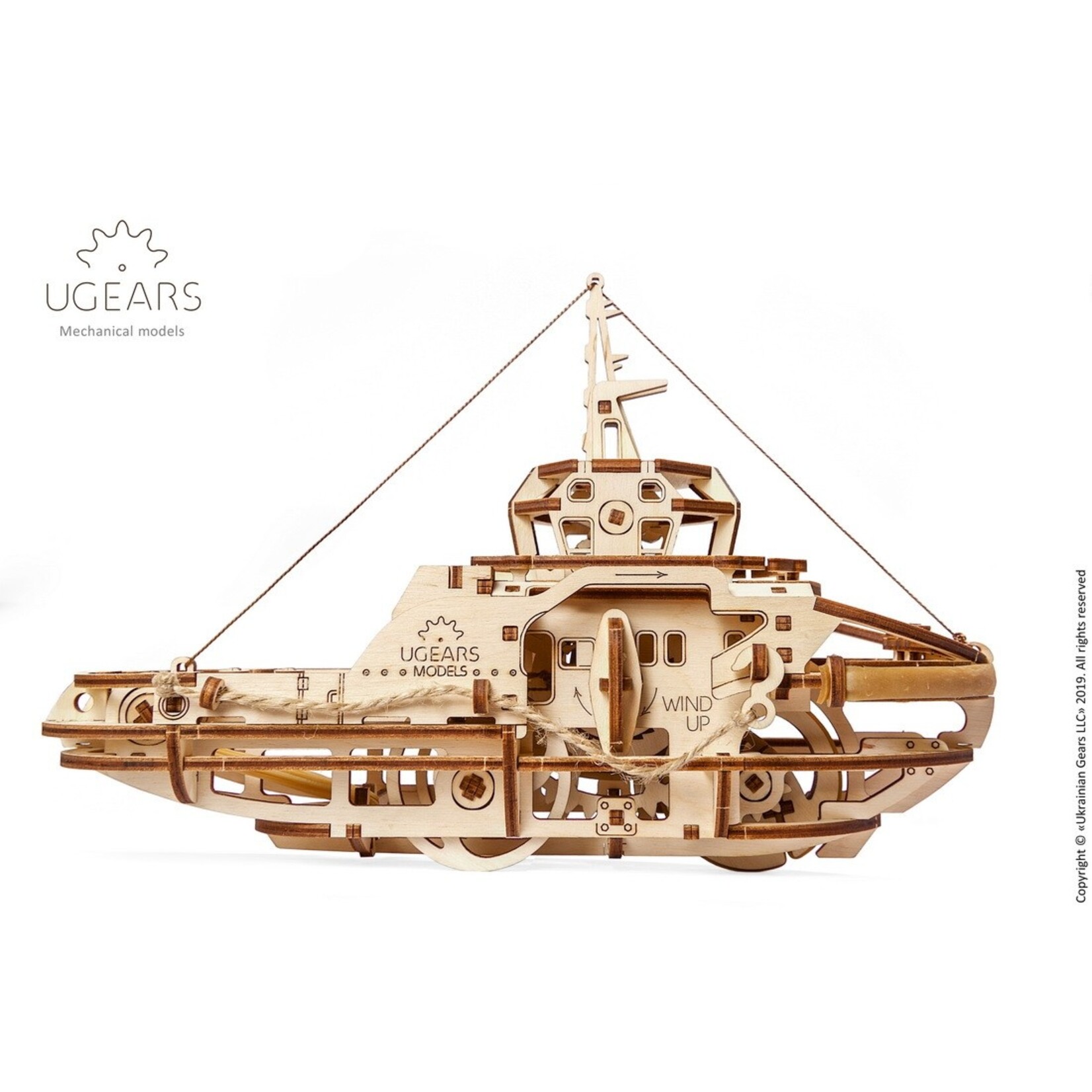 UGears Tugboat