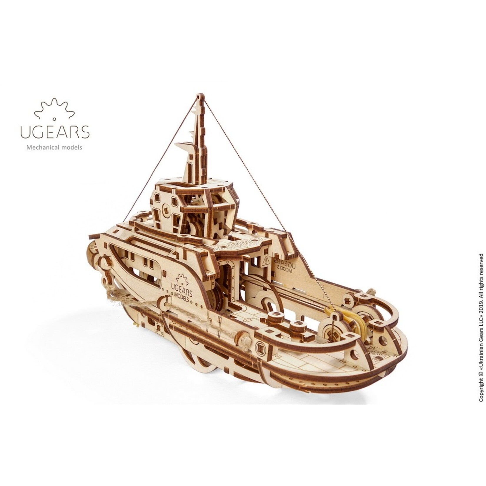 UGears Tugboat