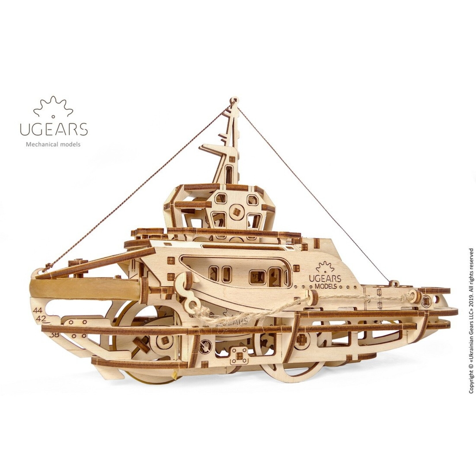 UGears Tugboat