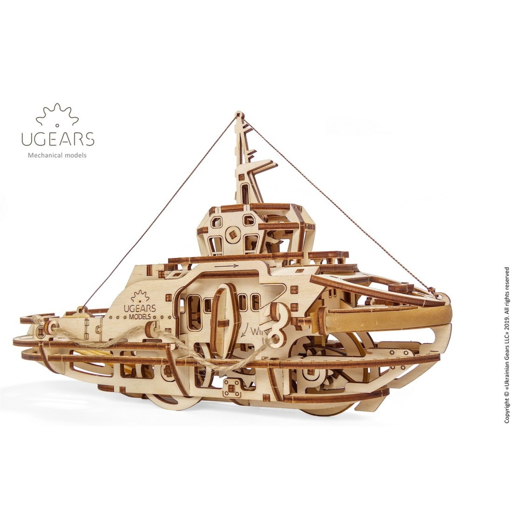 UGears Tugboat