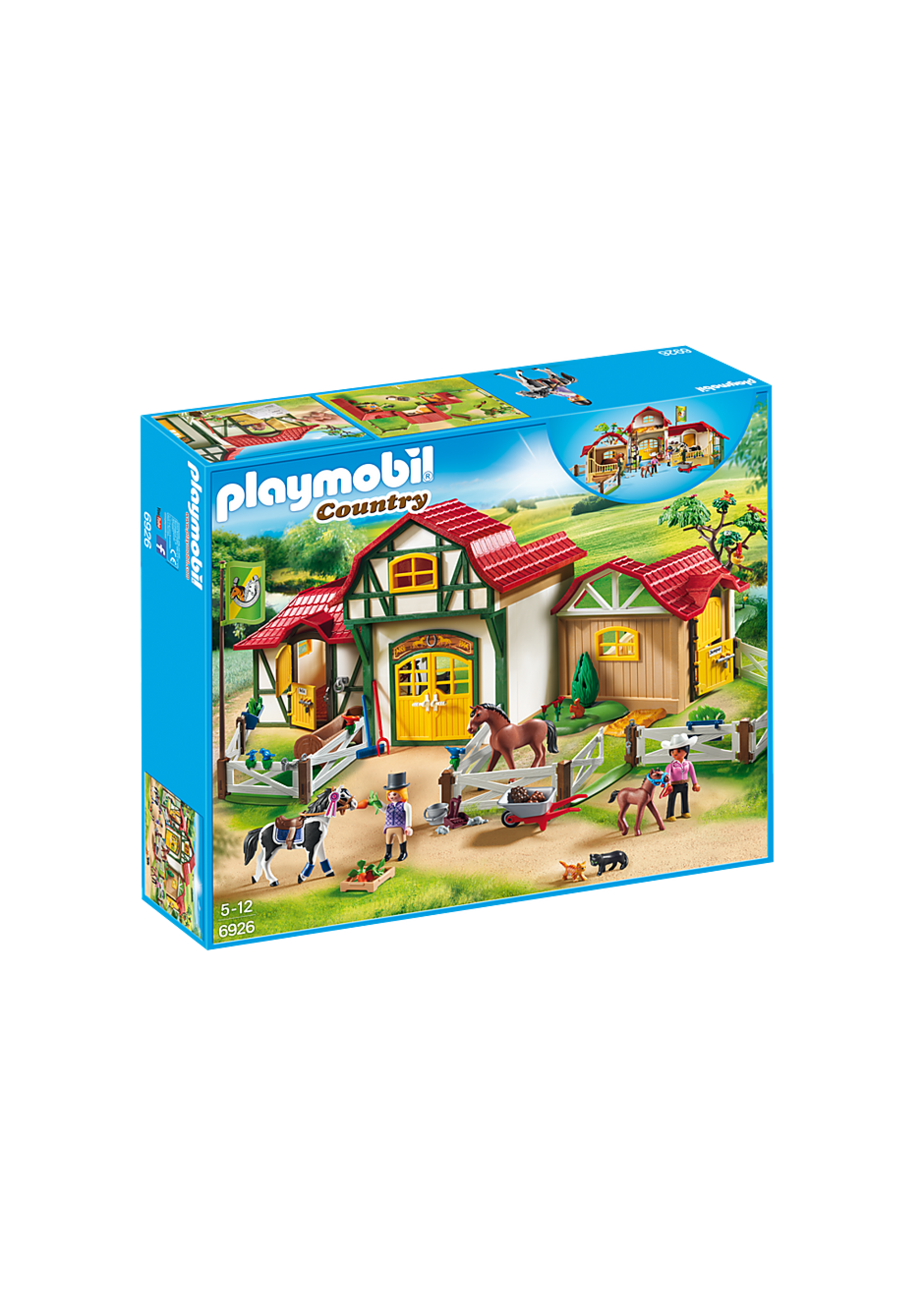 kompakt rutine lejlighed Playmobil 6926 - Horse Farm - Hub Hobby