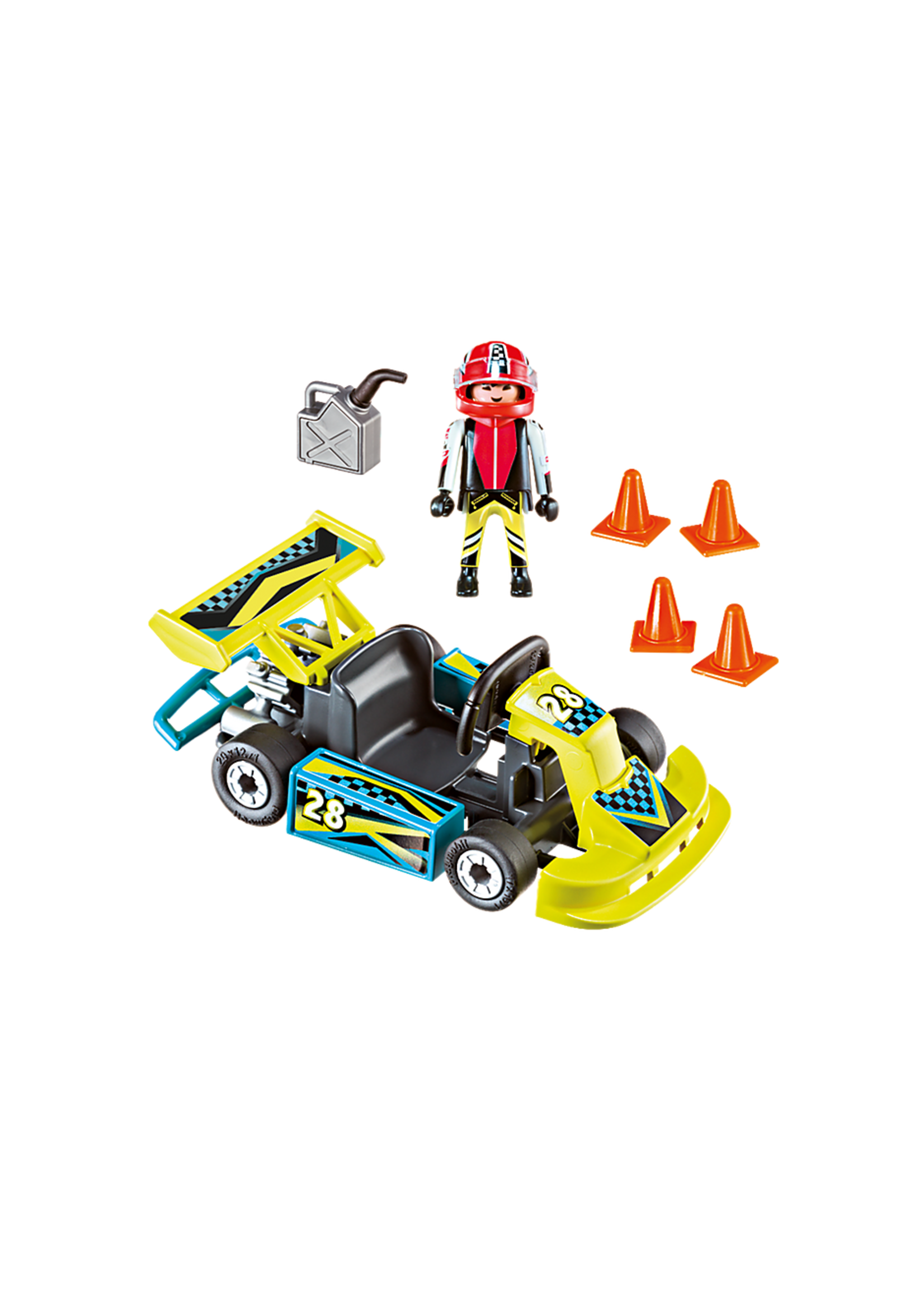 Playmobil 9322 - Carry Case - Go-Kart Racer