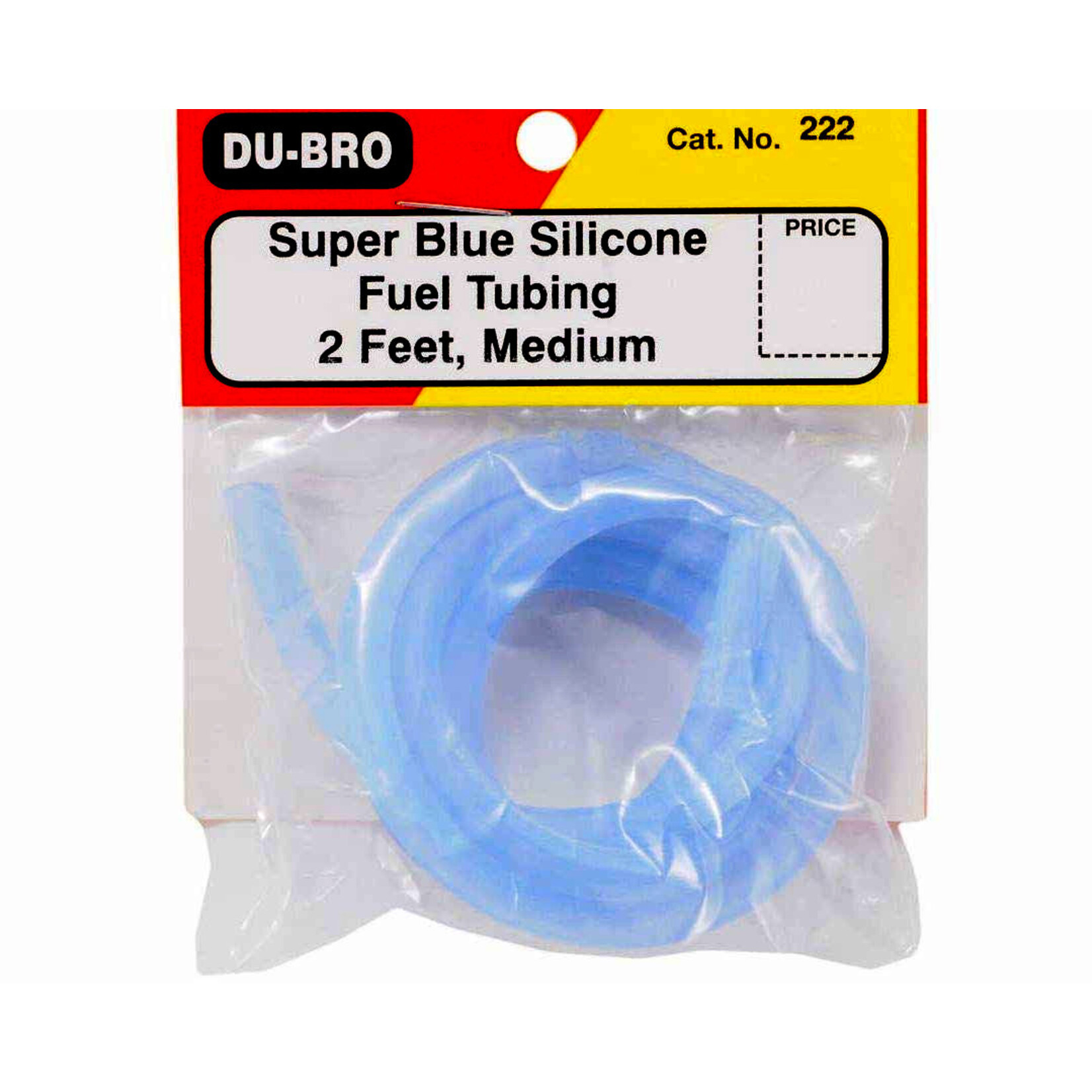 Dubro 222 - Silicone Fuel Tubing Medium (2')