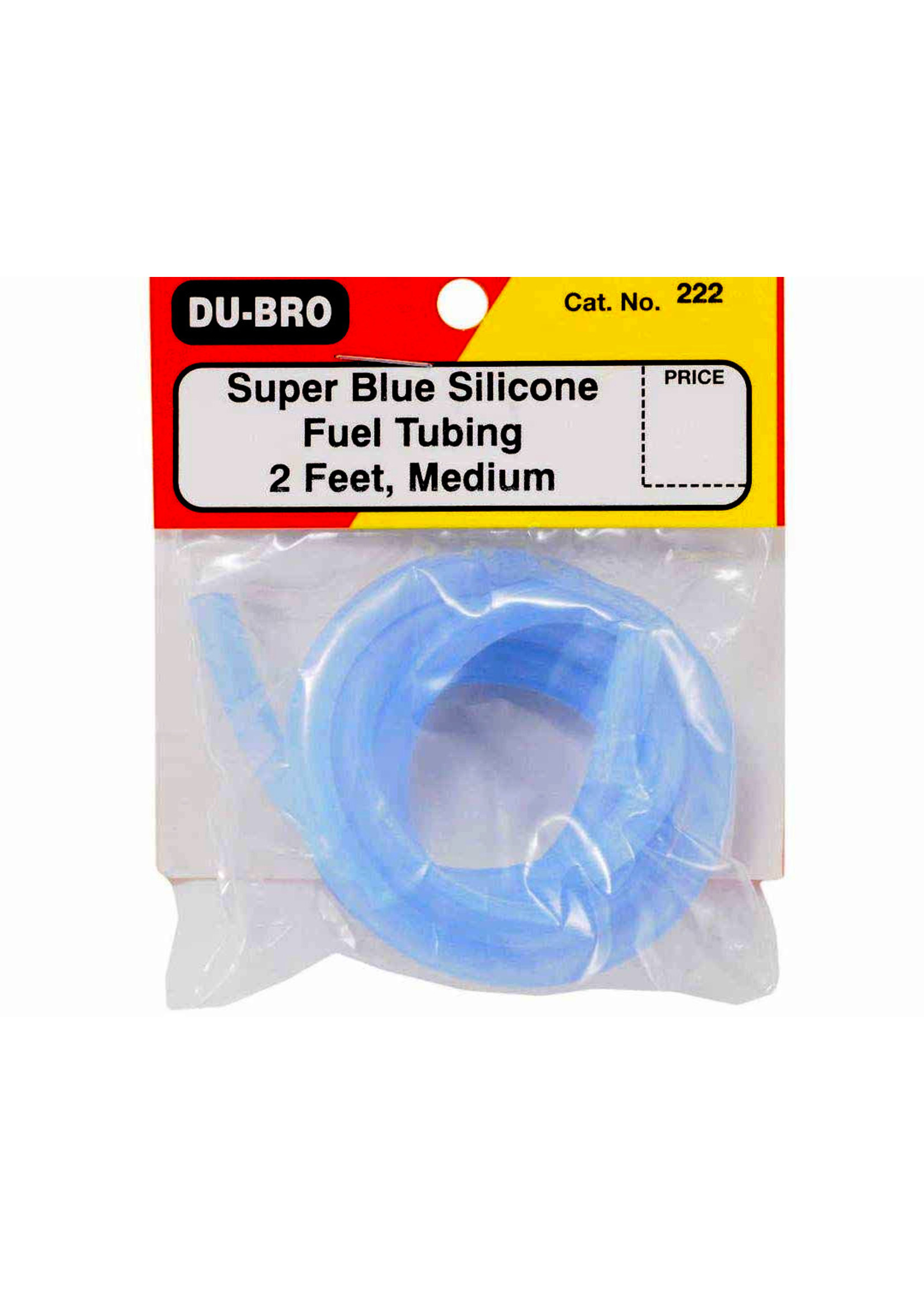 Dubro 222 - Silicone Fuel Tubing Medium (2')