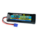 Common Sense RC Lectron Pro NiMH 7.2V (6-cell) 3000mAh Flat Pack with EC3 Connector