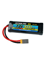 Common Sense RC Lectron Pro NiMH 7.2V (6-cell) 3000mAh Flat Pack with XT60/Traxxas Connector