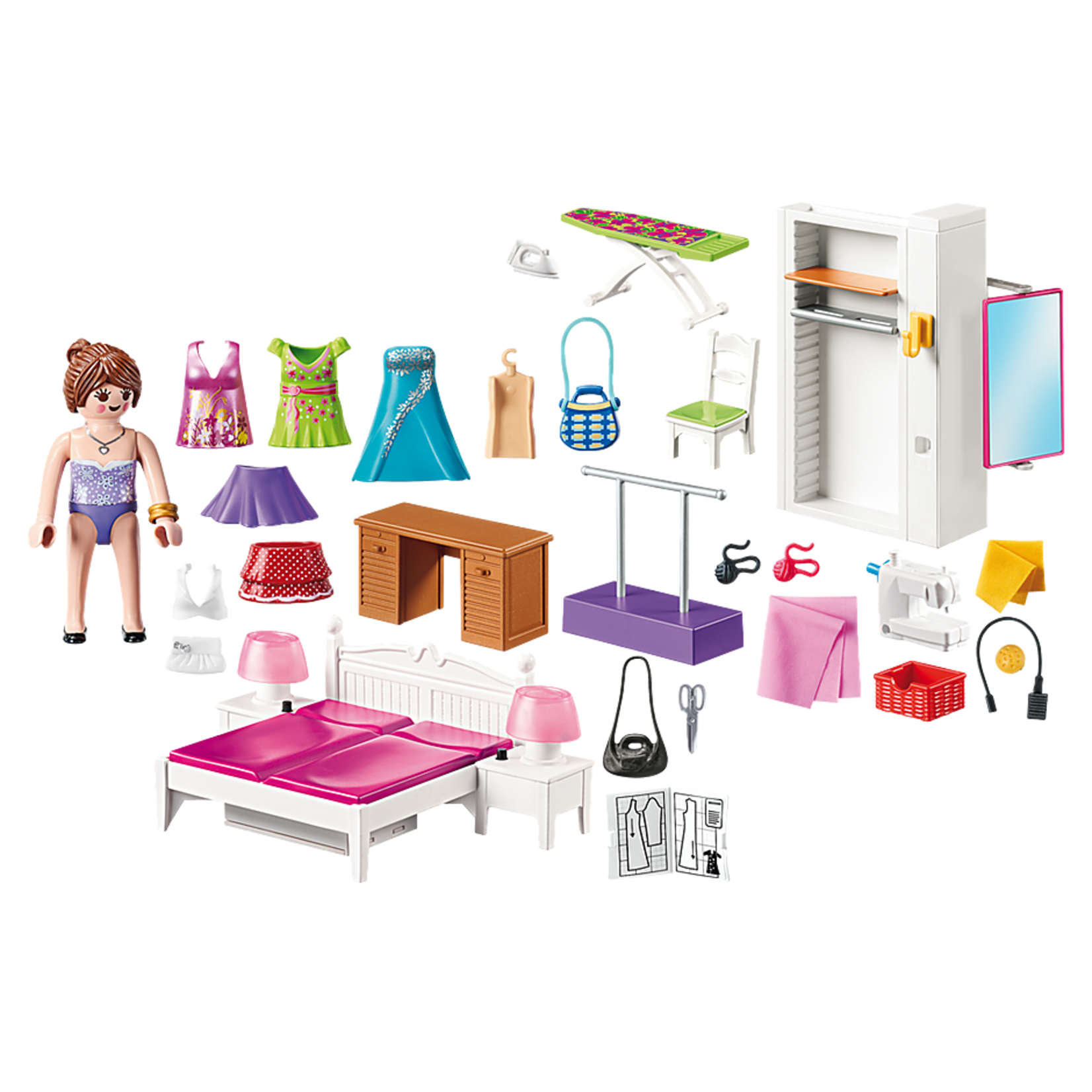 Playmobil 70208 - Bedroom with Sewing Corner