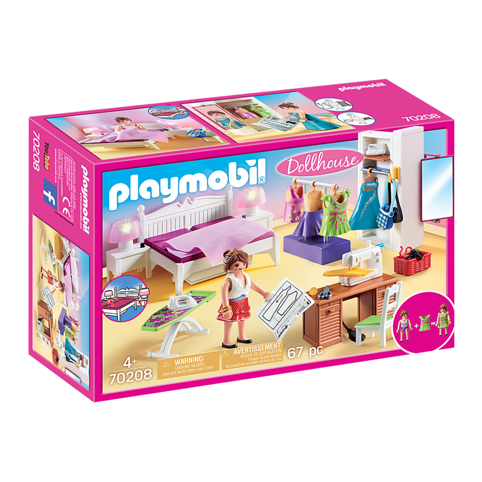Playmobil 70208 - Bedroom with Sewing Corner