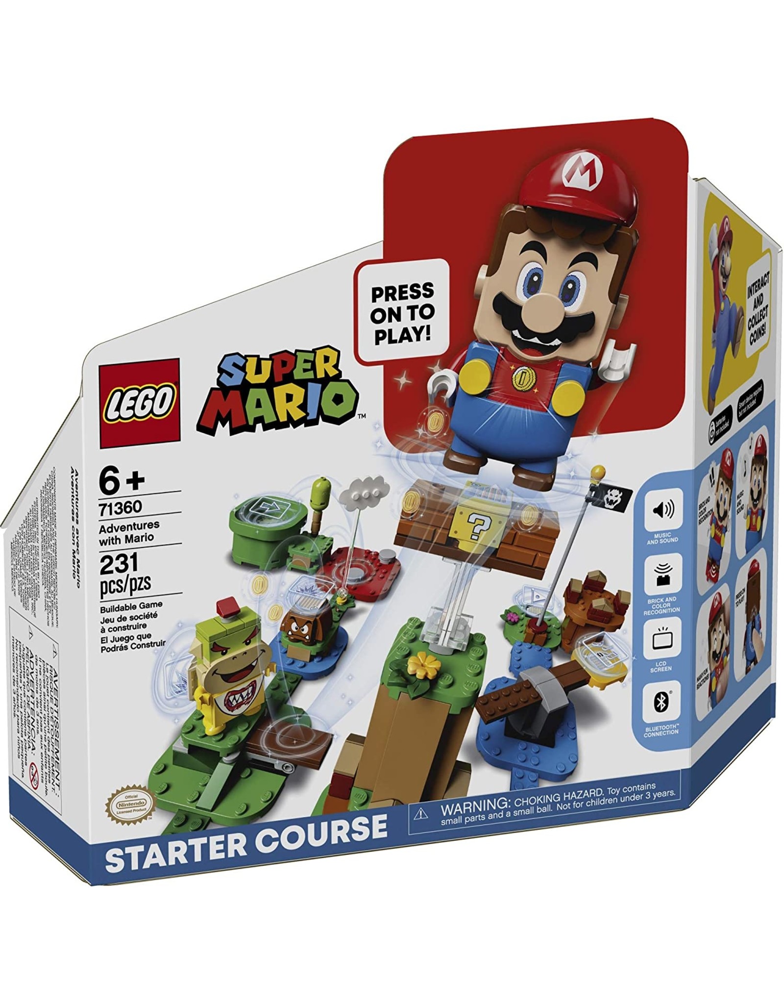 lego super mario 71360 adventures with mario starter course