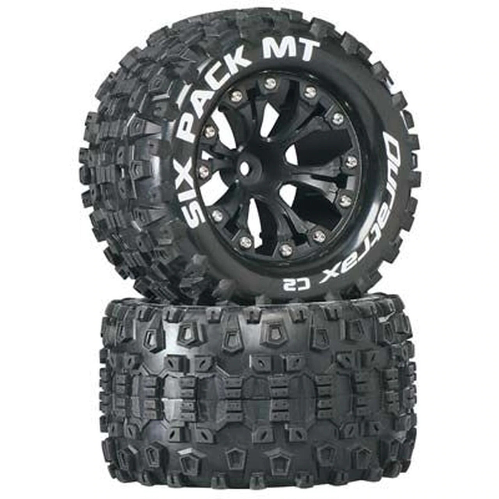 Duratrax DTXC3522 - SpeedTreads Sixpack MT 2.8 Tires Mounted (2)