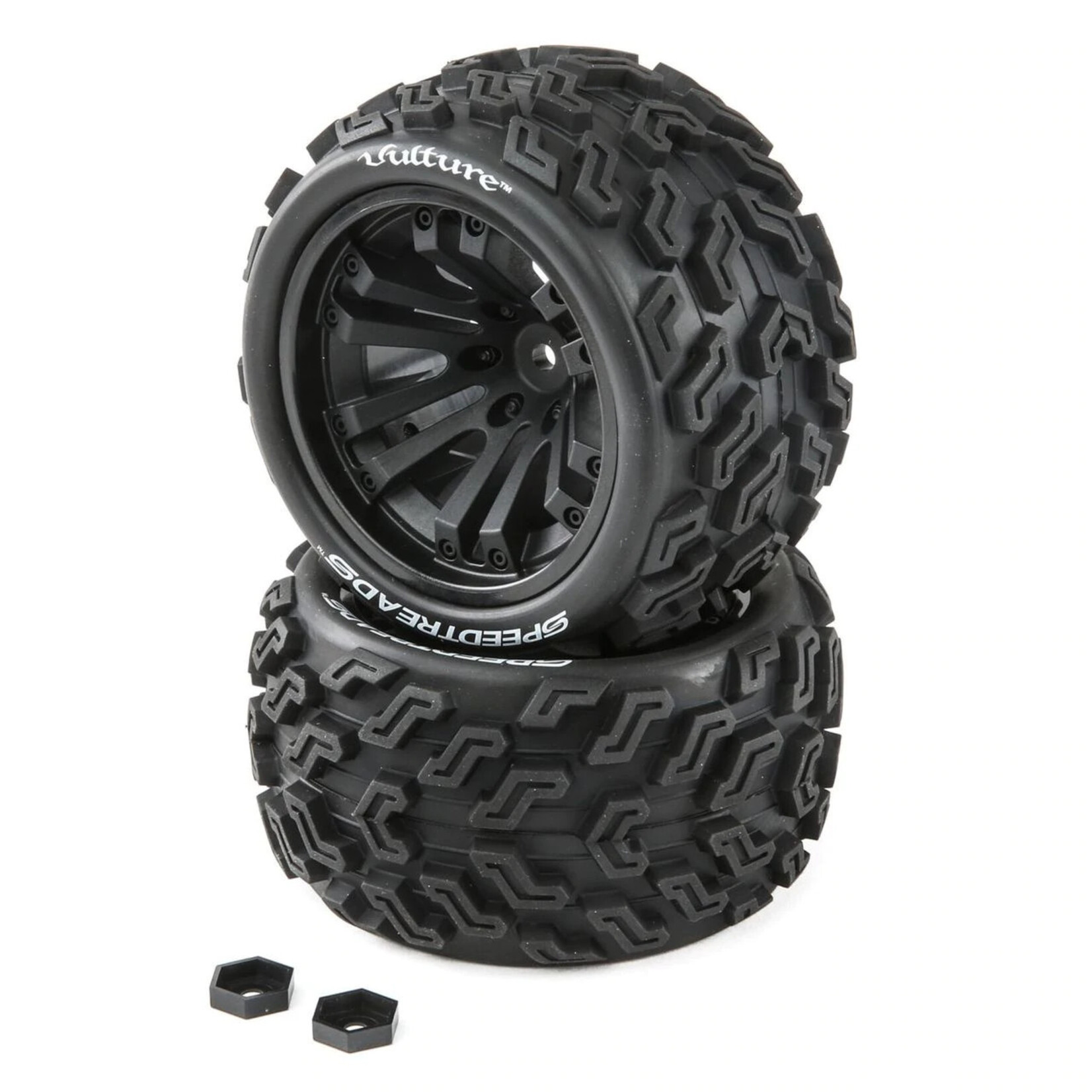 Duratrax DTXC2901 - SpeedTreads Vulture ST/MT Tires Mounted (2)