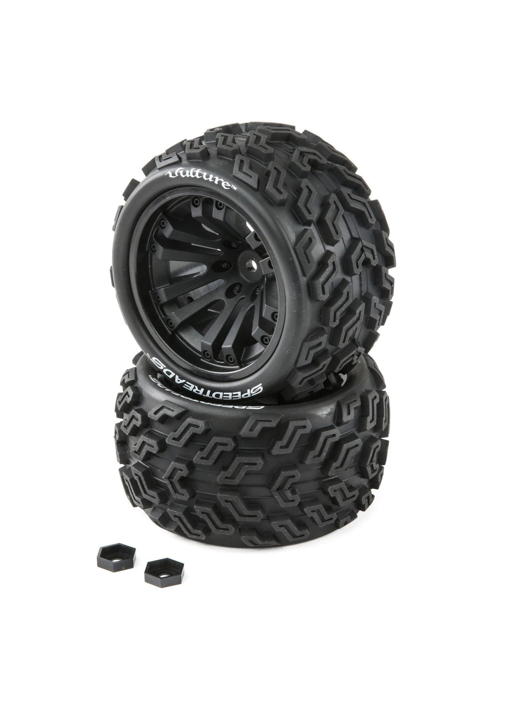 Duratrax DTXC2901 - SpeedTreads Vulture ST/MT Tires Mounted (2)
