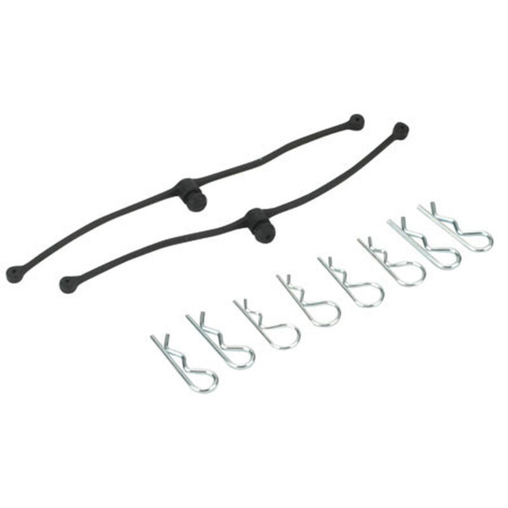 Dubro 2245 - Body Klip Retainers - Black (2)