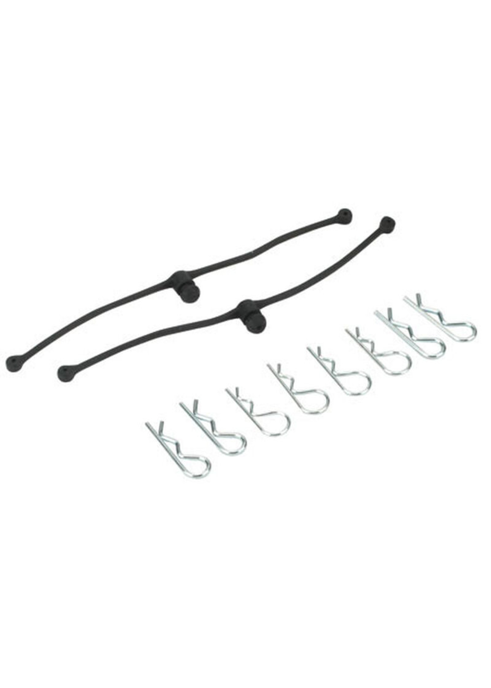 Dubro 2245 - Body Klip Retainers - Black (2)