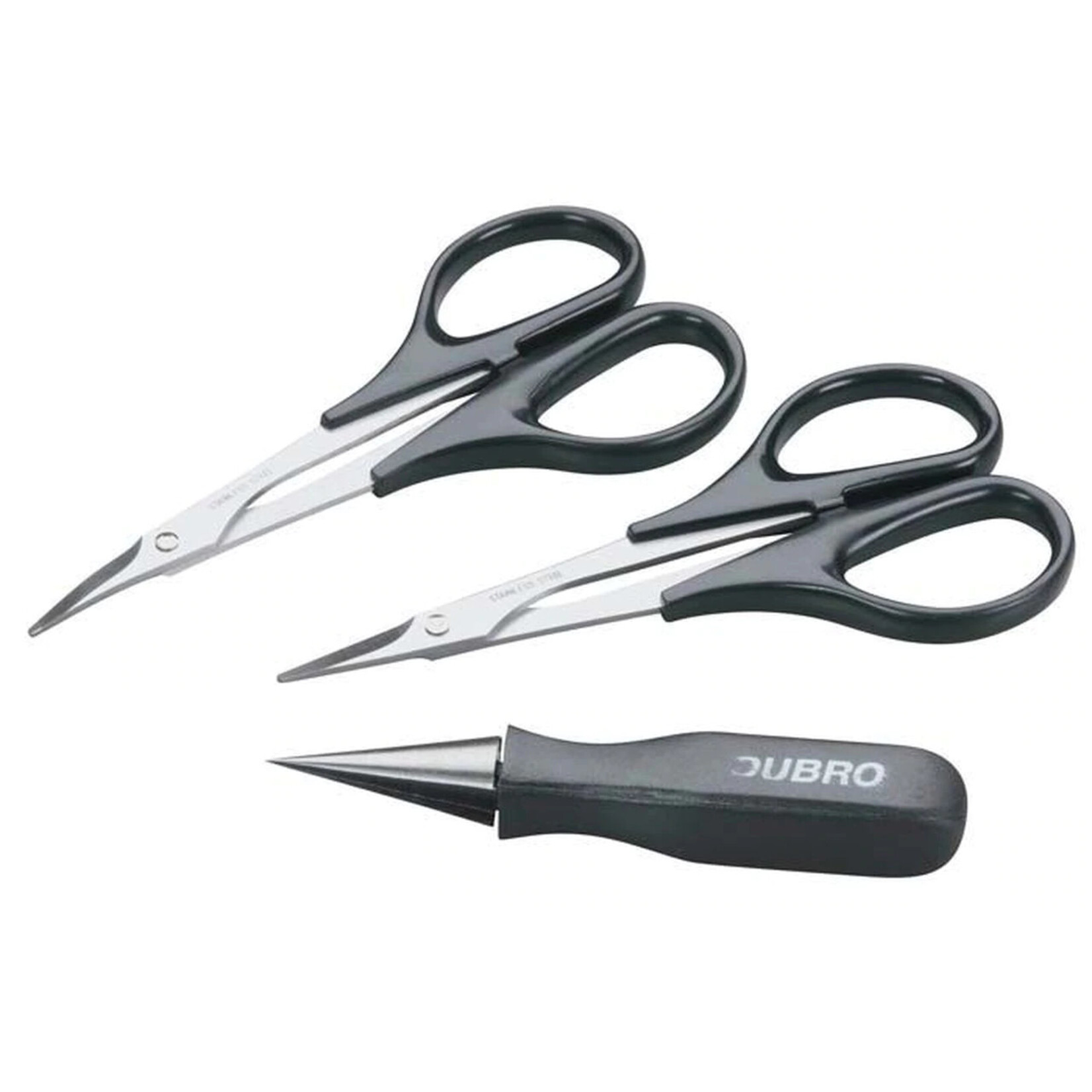 Dubro 2331 - Body Reamer and Scissors (Curved and Straight Blade)