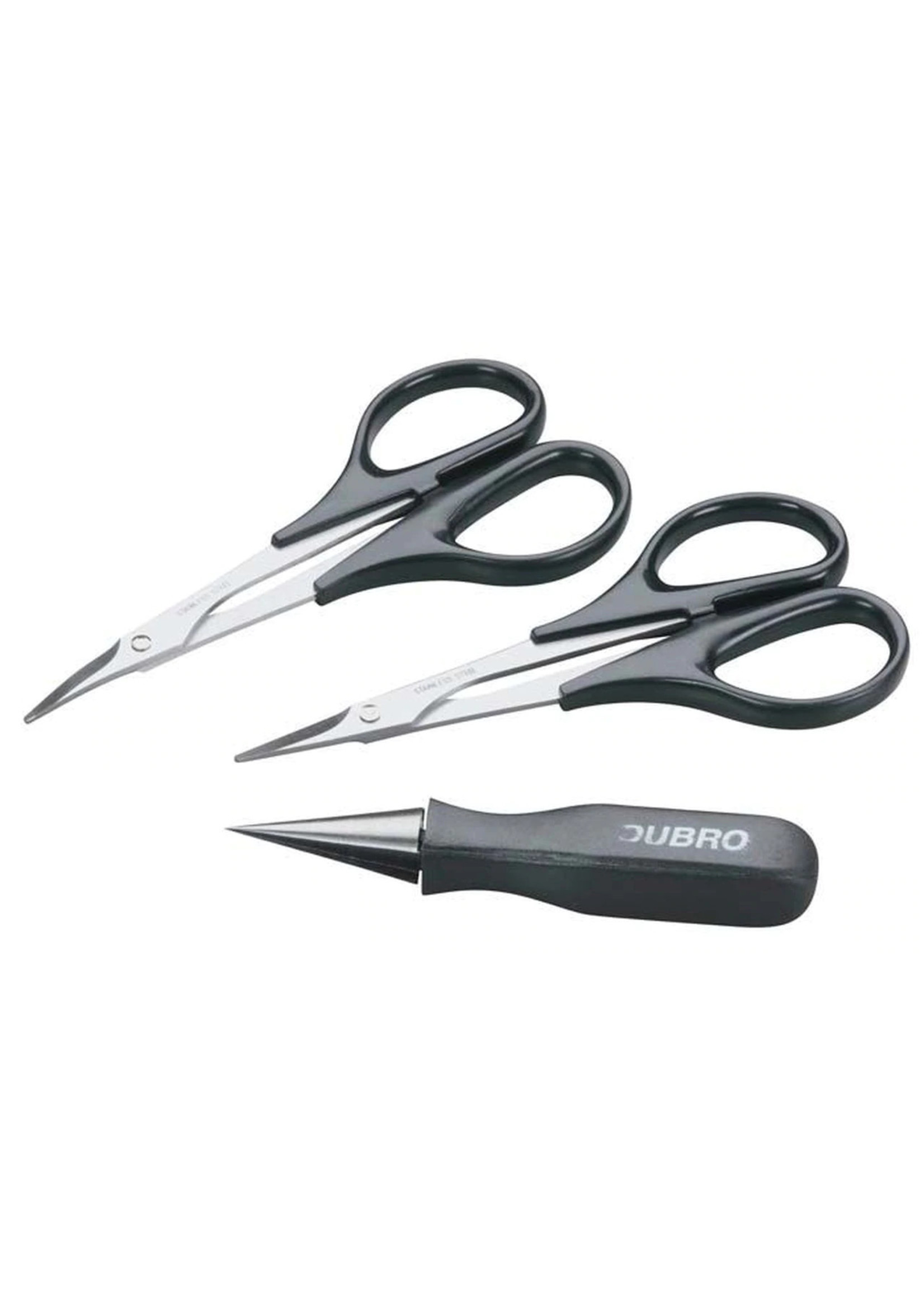 Dubro 2331 - Body Reamer and Scissors (Curved and Straight Blade)