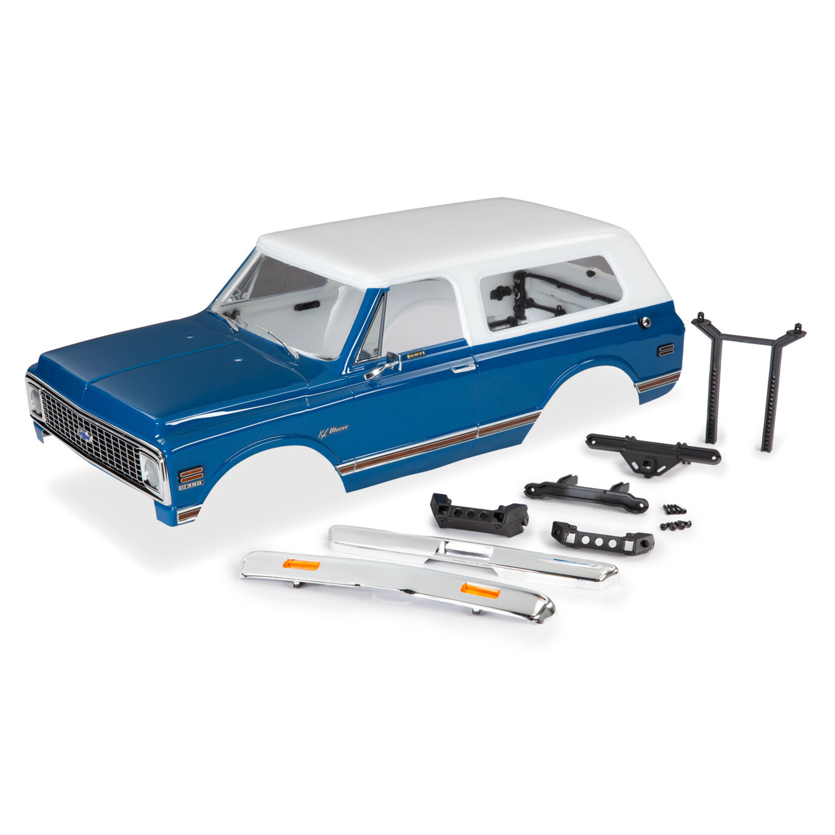 Traxxas 9111X - '72 Chevrolet Blazer Body Complete Kit - Blue