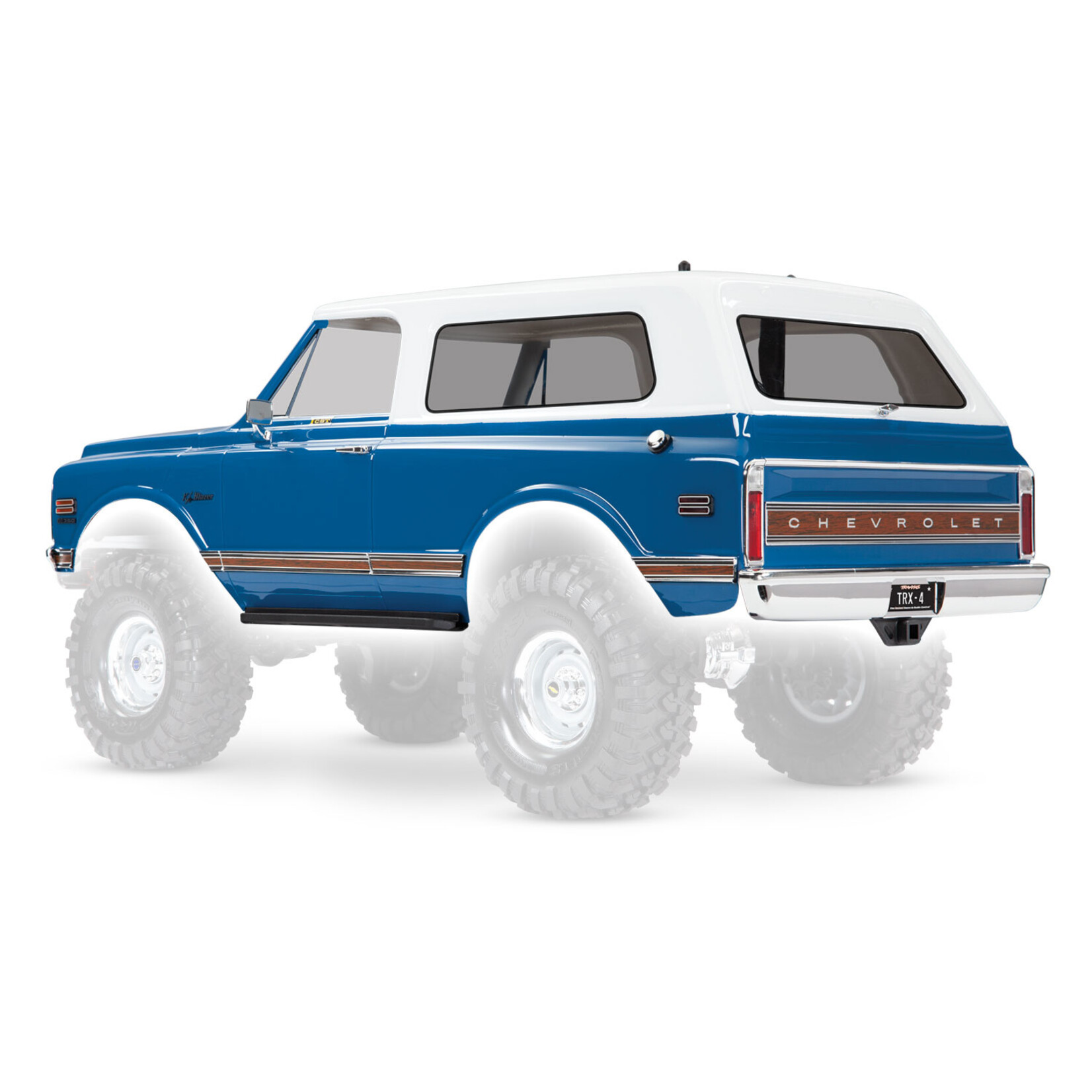 Traxxas 9111X - '72 Chevrolet Blazer Body Complete Kit - Blue