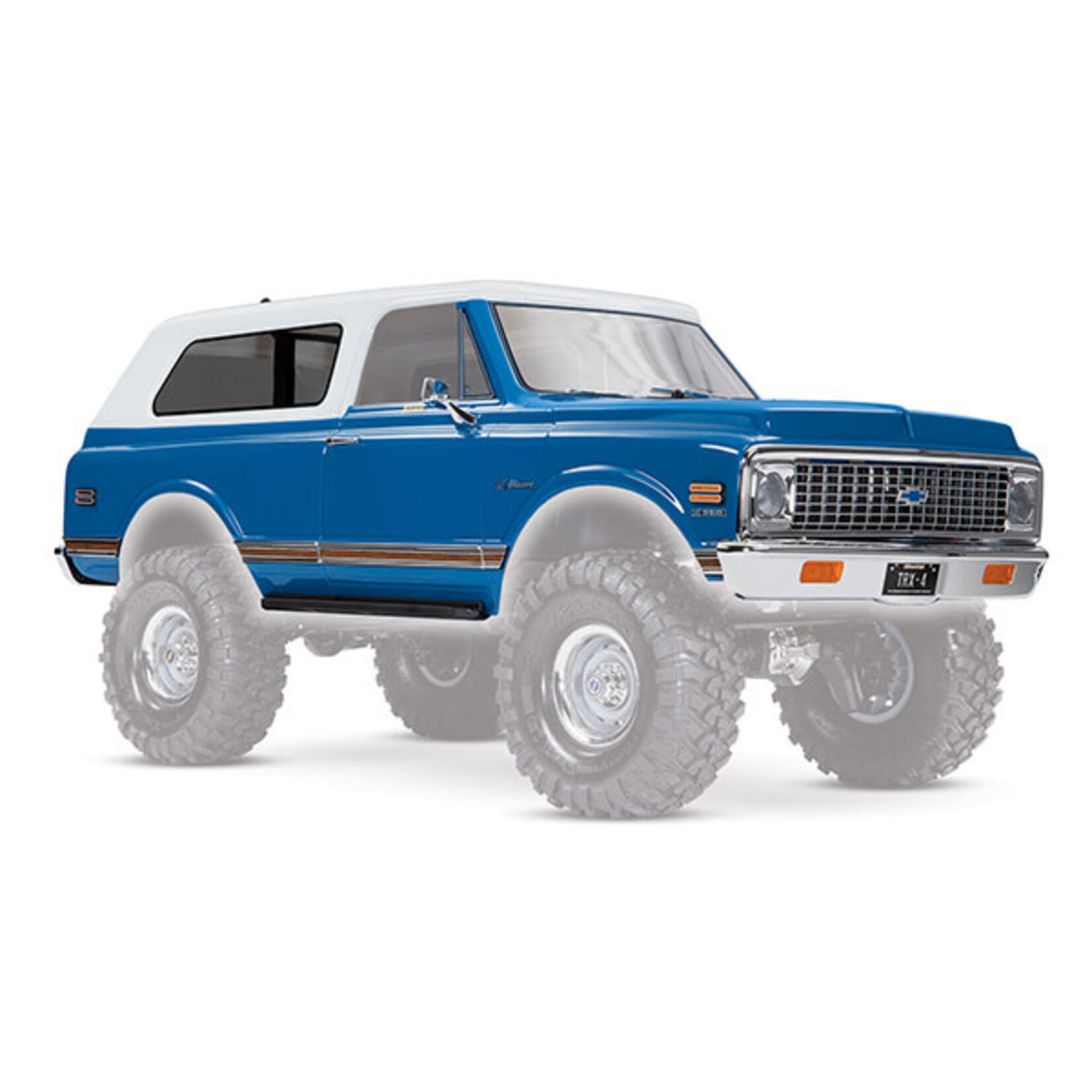 Traxxas 9111X - '72 Chevrolet Blazer Body Complete Kit - Blue