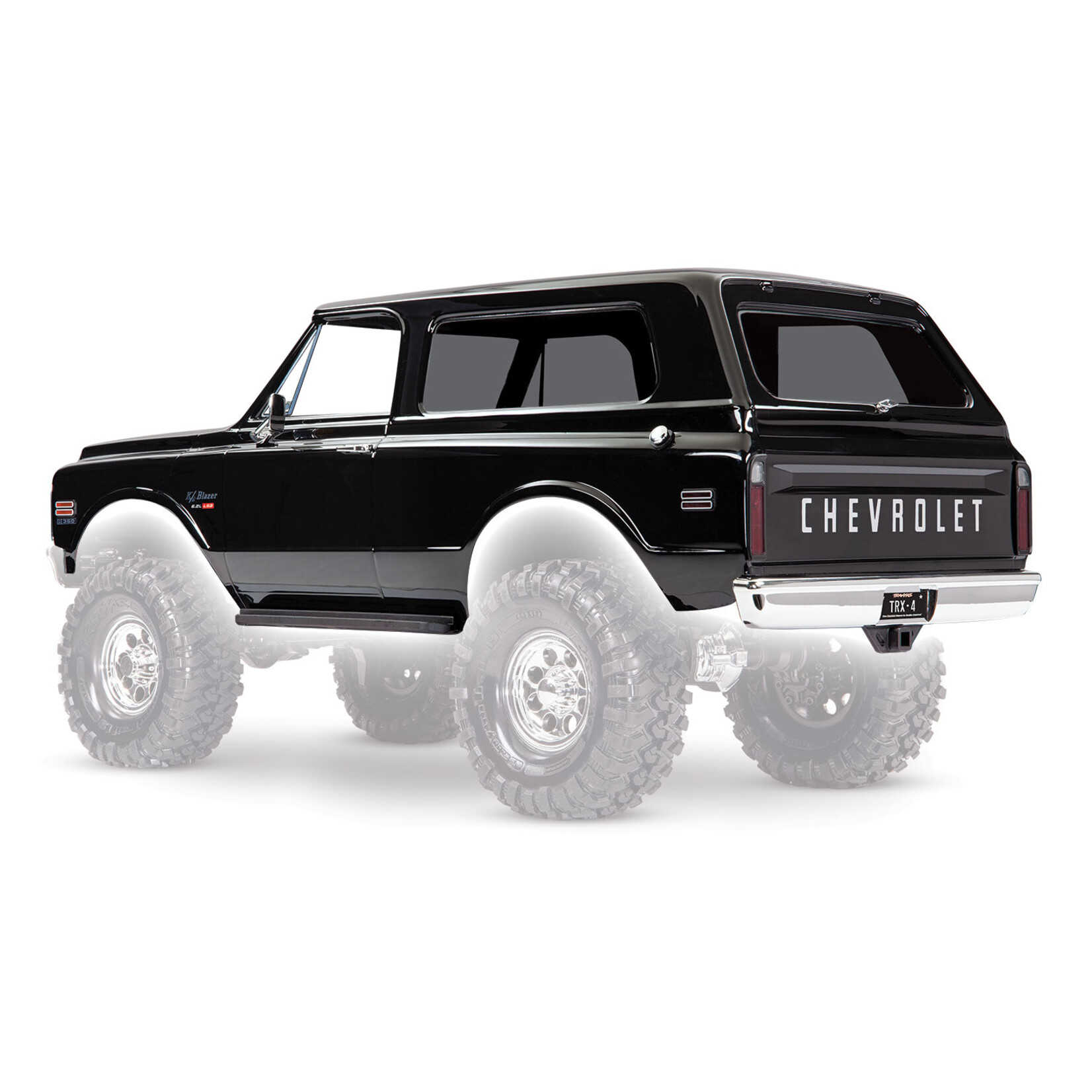 Traxxas 9112X - '69 Chevrolet Blazer Body Complete Kit - Black