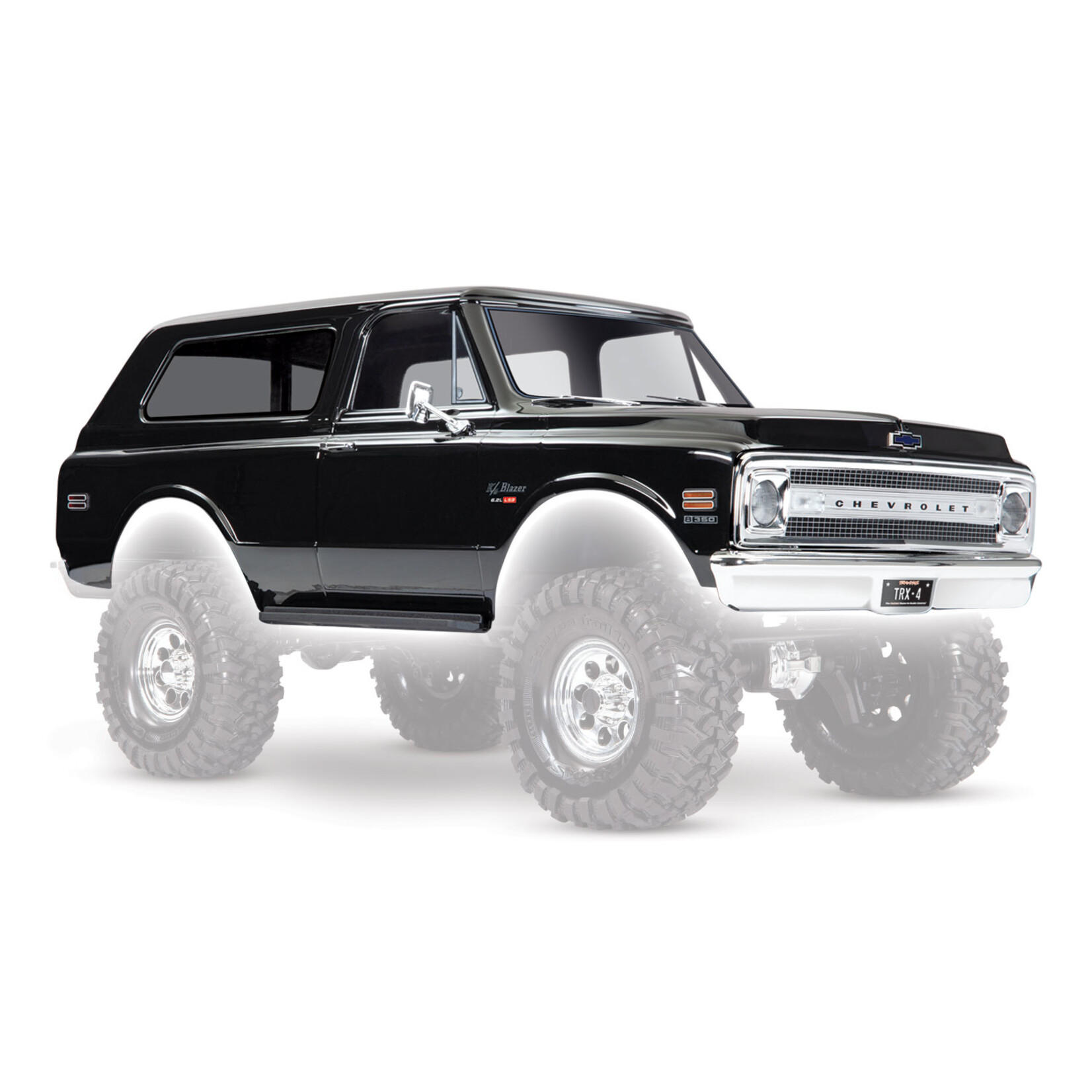 Traxxas 9112X - '69 Chevrolet Blazer Body Complete Kit - Black