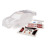 Traxxas 3714 - Body Rustler VXL with Decal Set - Clear