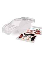 Traxxas 3714 - Body Rustler VXL with Decal Set - Clear