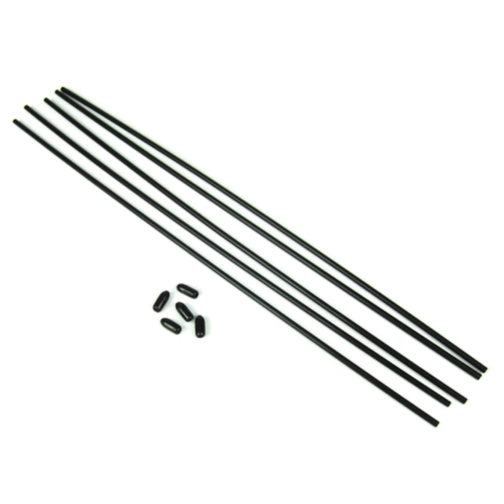 Tekno RC TKR5126 - Antenna Tubes Universal w/Caps (5)