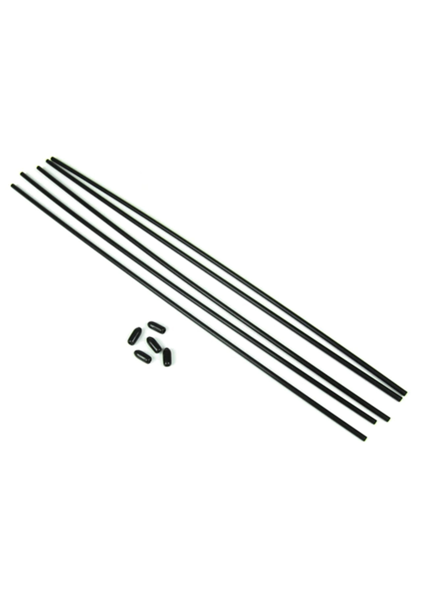 Tekno RC TKR5126 - Antenna Tubes Universal w/Caps (5)