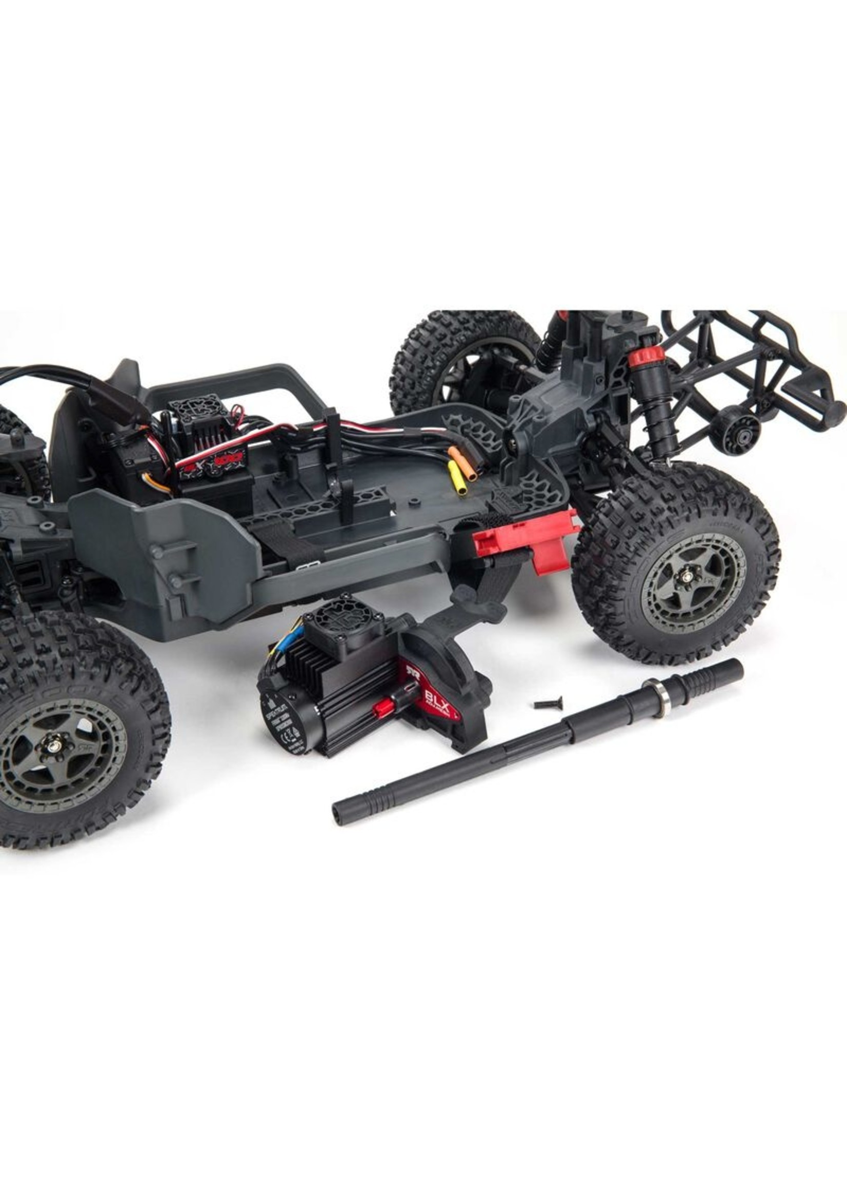 Arrma 1/10 SENTON 3S BLX V3 4WD Brushless Short Course Truck with Spektrum RTR - Red/Black