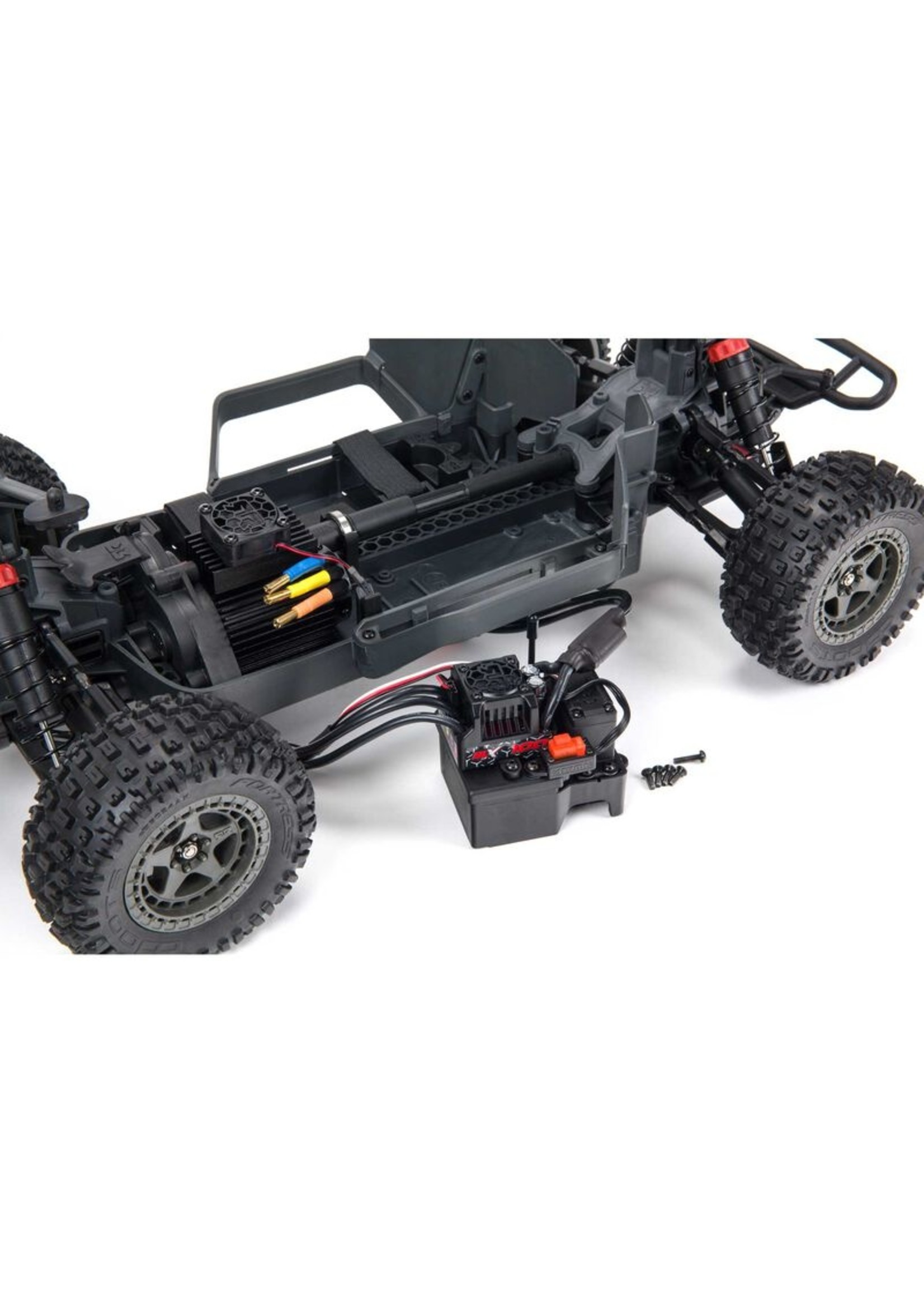 Arrma 1/10 SENTON 3S BLX V3 4WD Brushless Short Course Truck with Spektrum RTR - Red/Black