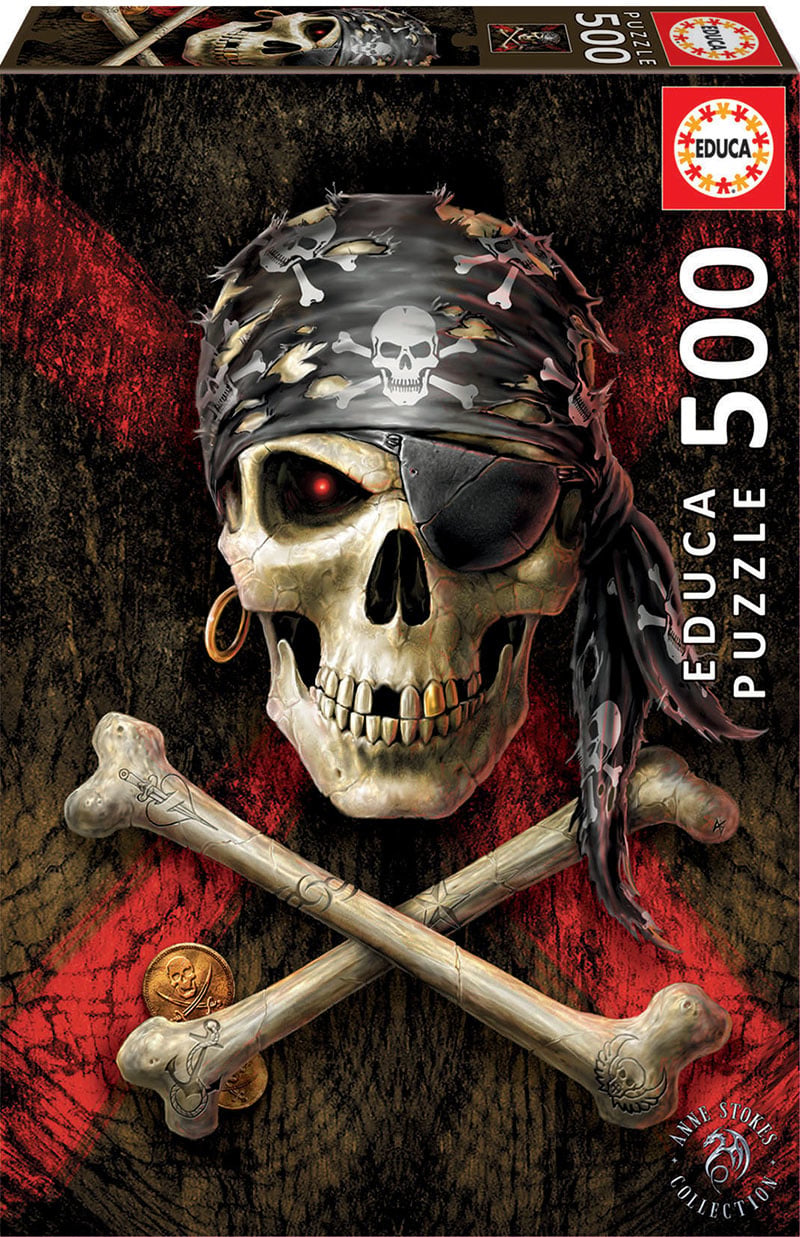 Pirate Skull - 500 Piece Puzzle