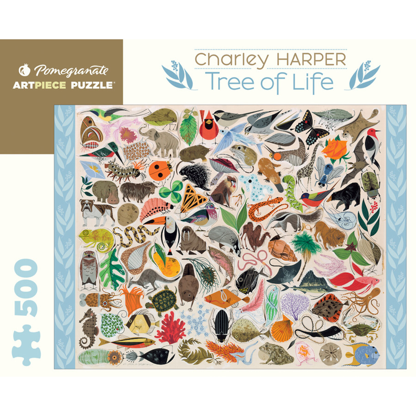 Pomegranate C Harper: Tree of Life - 500 Piece Puzzle