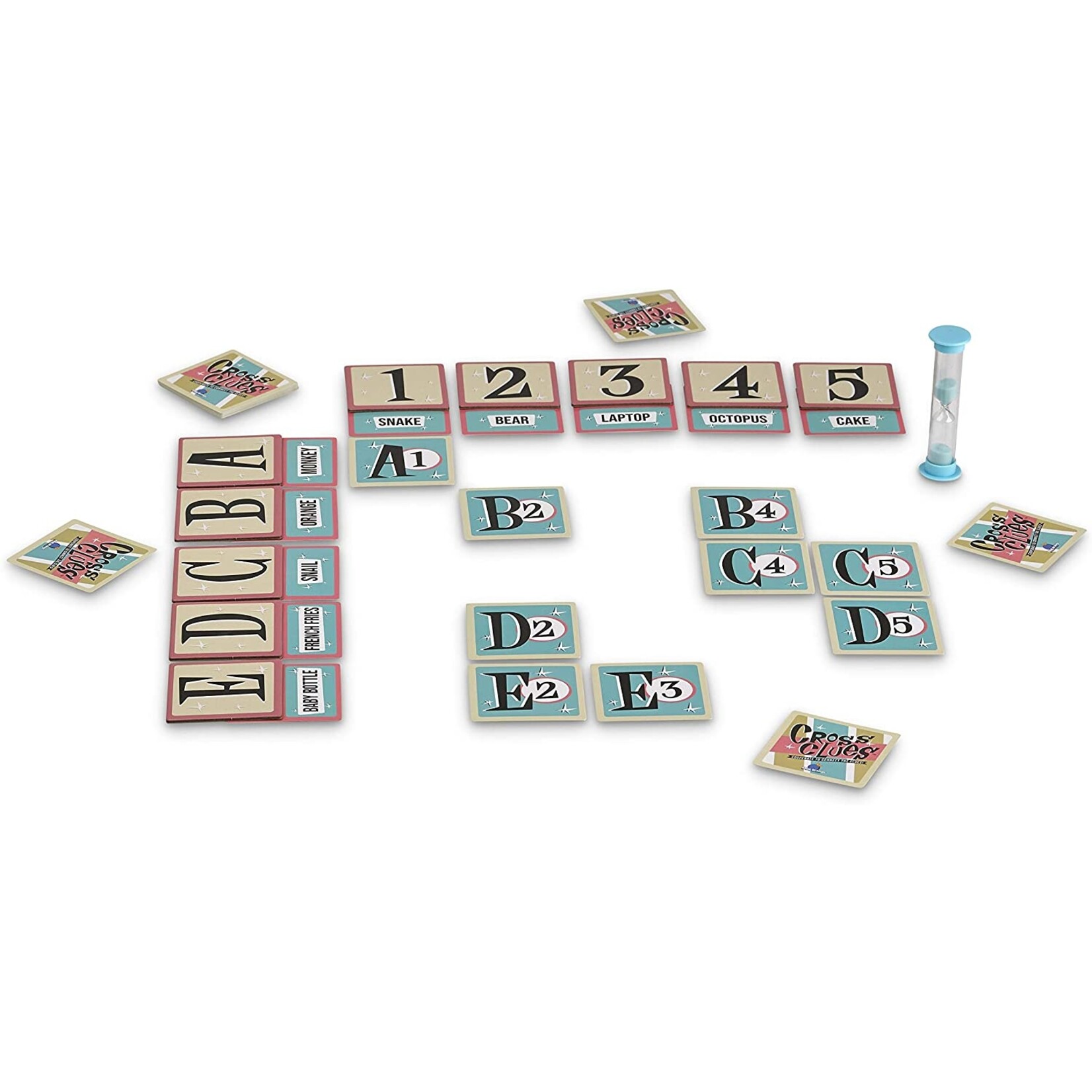 Blue Orange Cross Clues