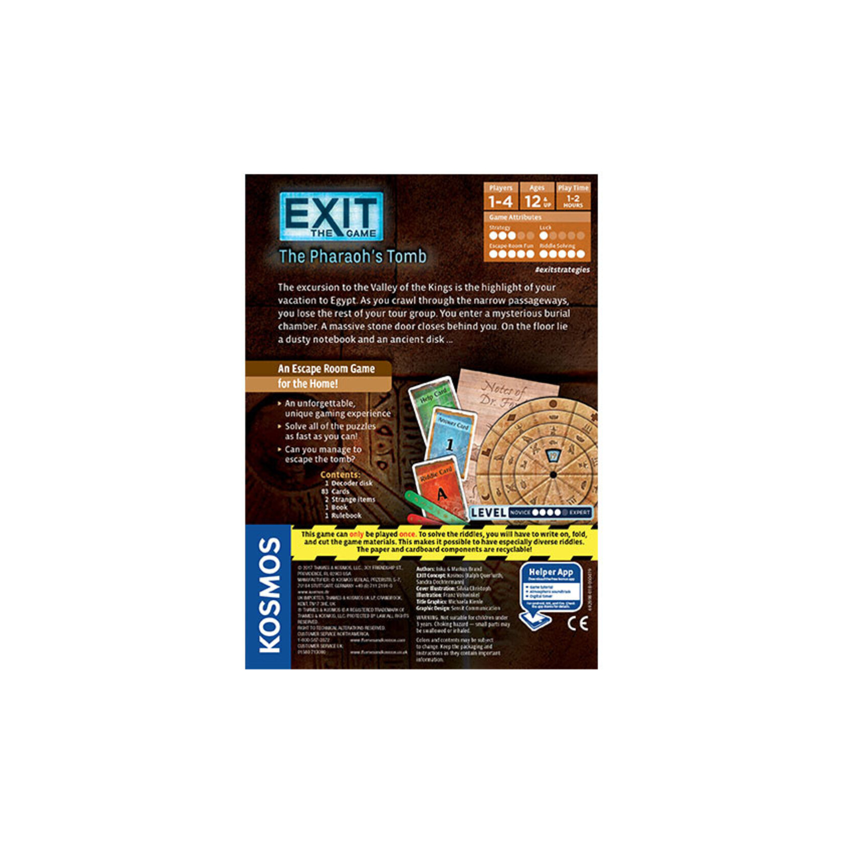 Thames & Kosmos Exit: The Pharaoh's Tomb