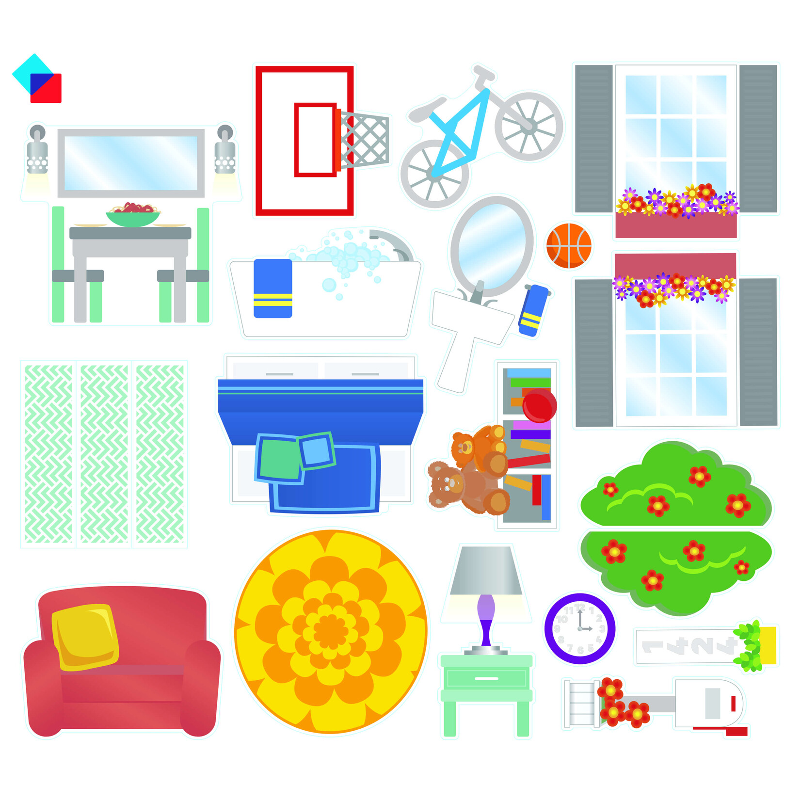 Valtech Magna-Tiles® House 28-Piece Set