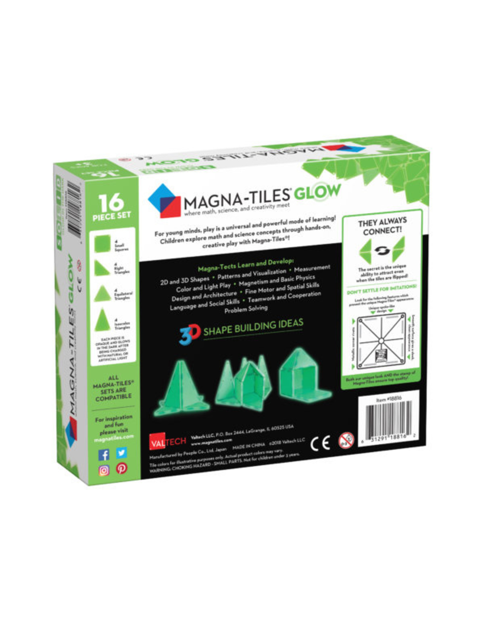 glow in dark magna tiles